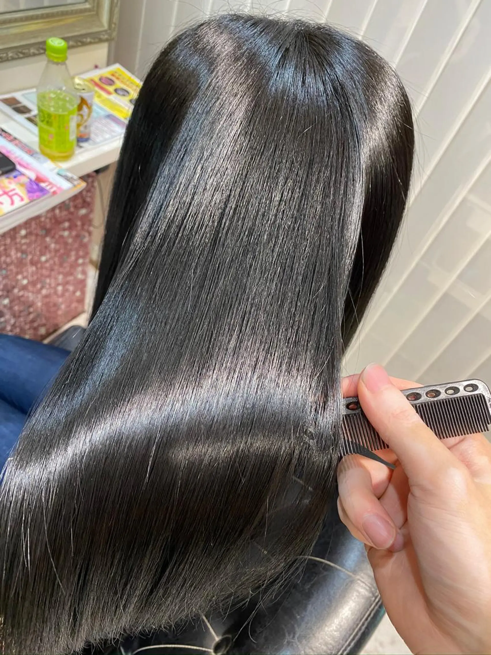 ロング カット ヘアカラー トリートメント hair salonJEWEL所属・✨jewel✨ naokiのヘアスタイル