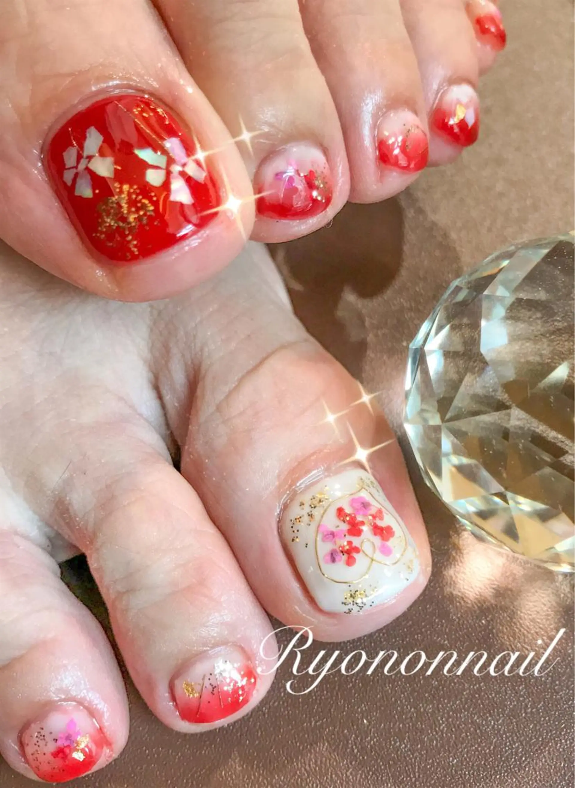 ネイル Ryononnail(リョノンネイル)所属・Ryononnail 上谷典子のネイルデザイン