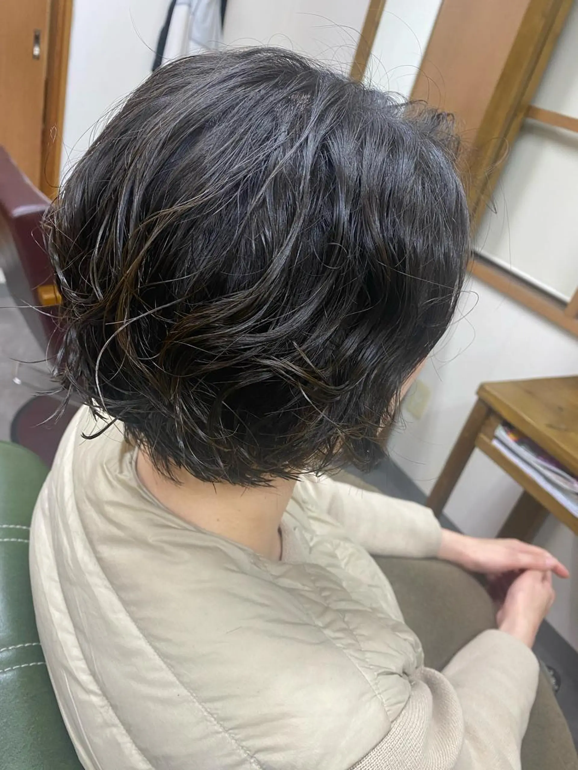 ショート パーマ ショートヘア 永沼 真依のヘアスタイル