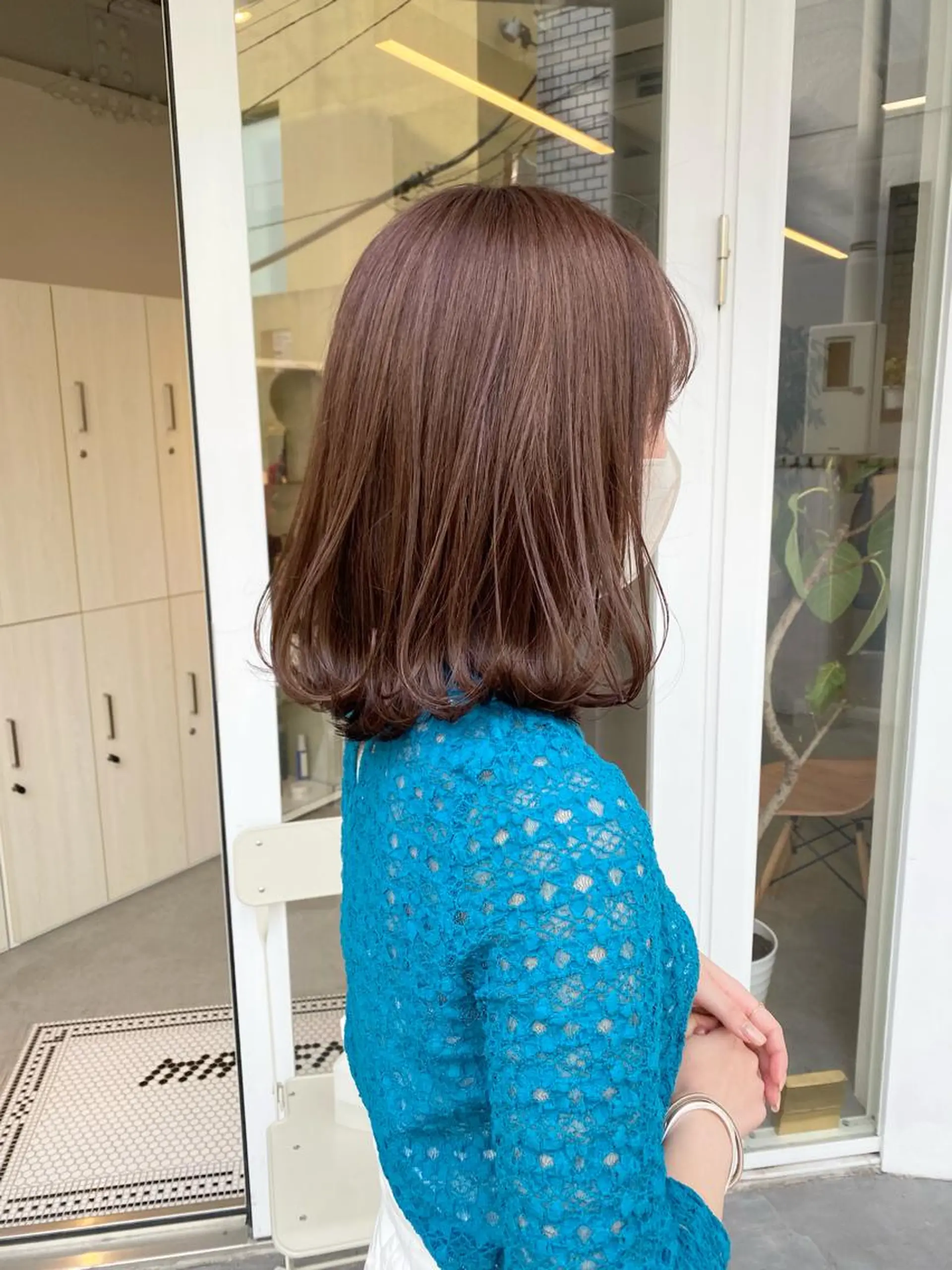 ミディアム カラー アッシュ アッシュブラウン ブラウンカラー カット ヘアカラー トリートメント ❄️中川 慎之介❄️のヘアスタイル