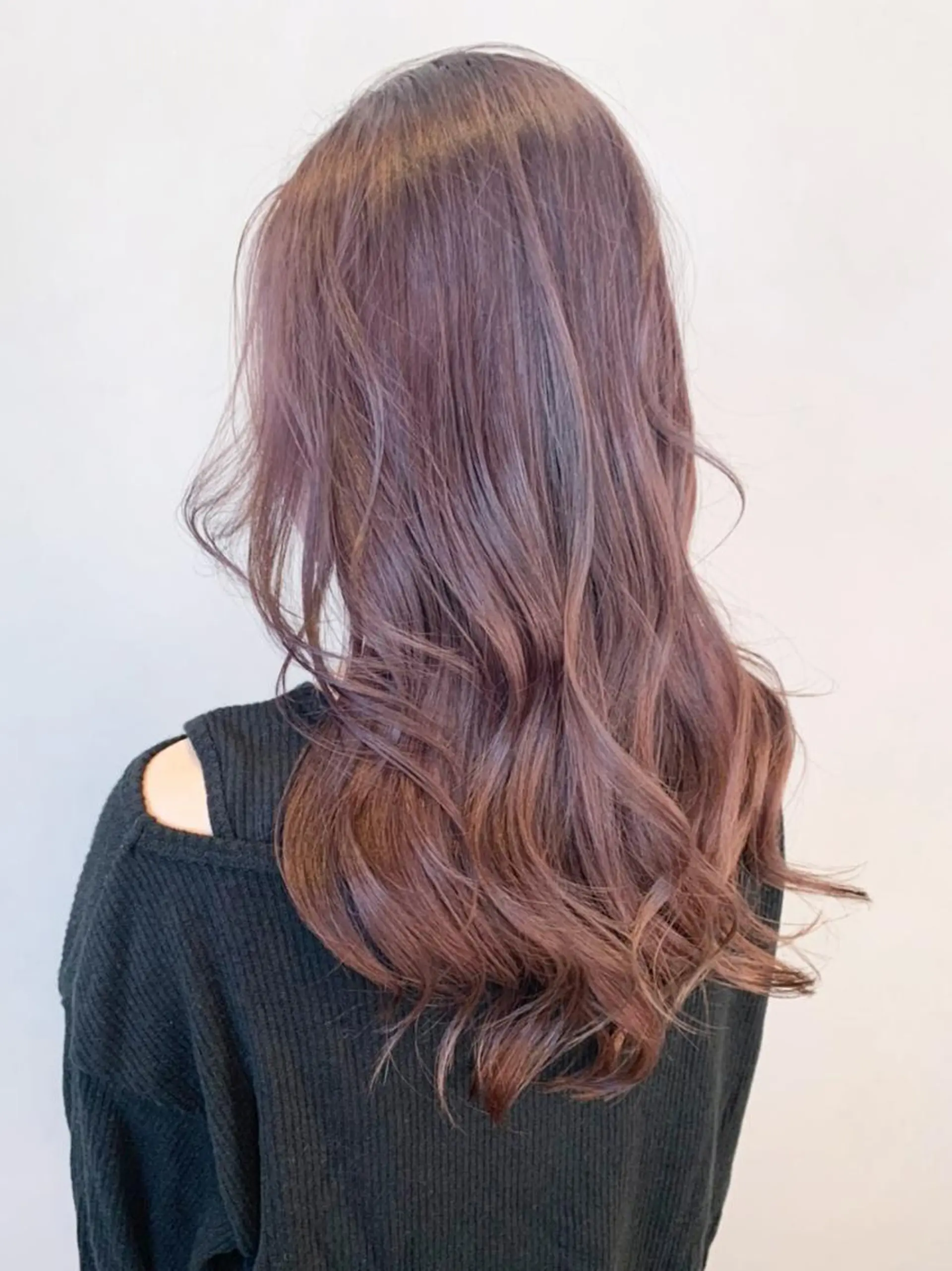 セミロング カラー バイオレットカラー カット ヘアカラー トリートメント ITbyALBUM 松戸のヘアスタイル