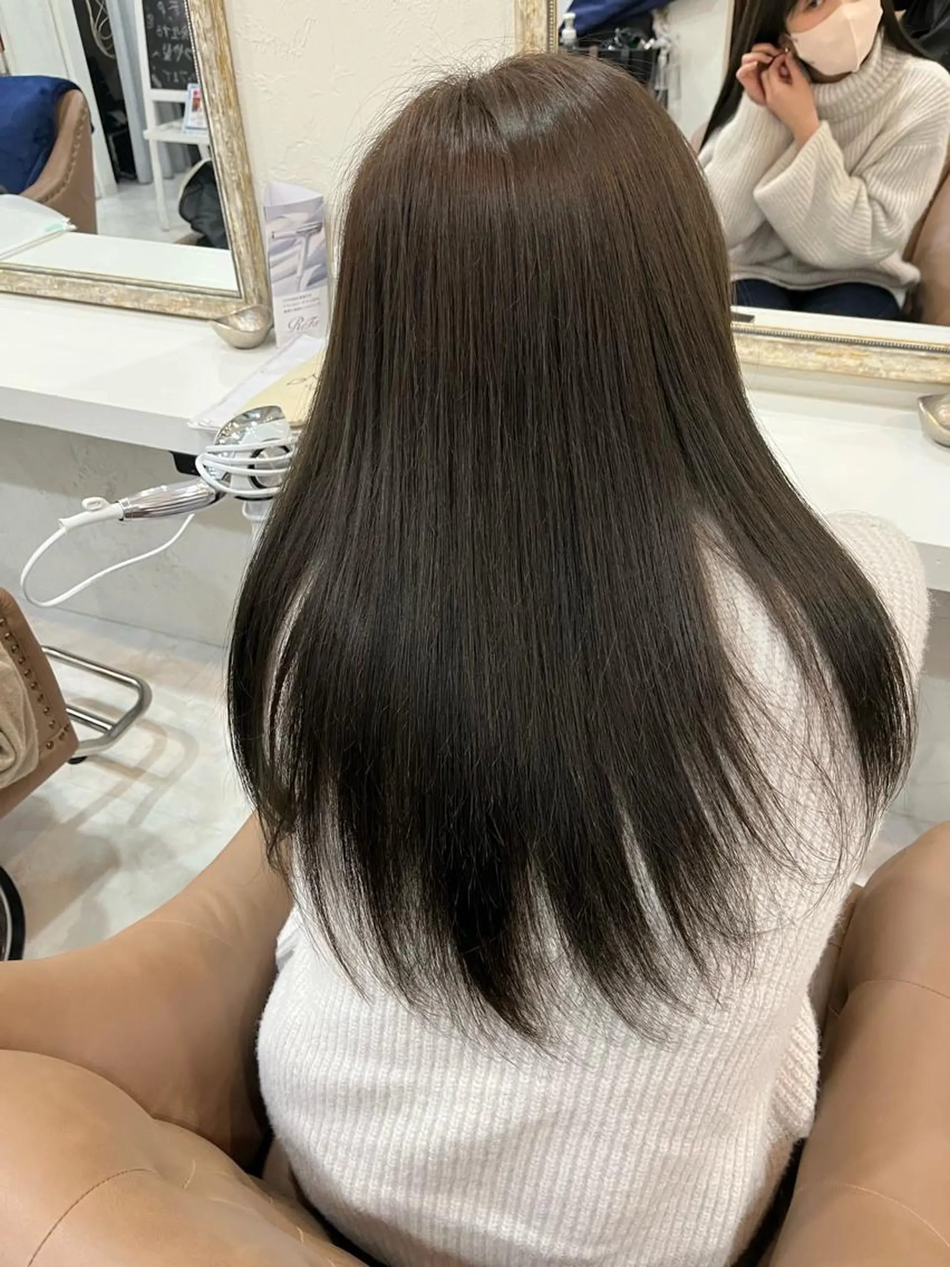 ロング カラー 透明感カラー ボブ／ミニボブ／ akaneのヘアスタイル