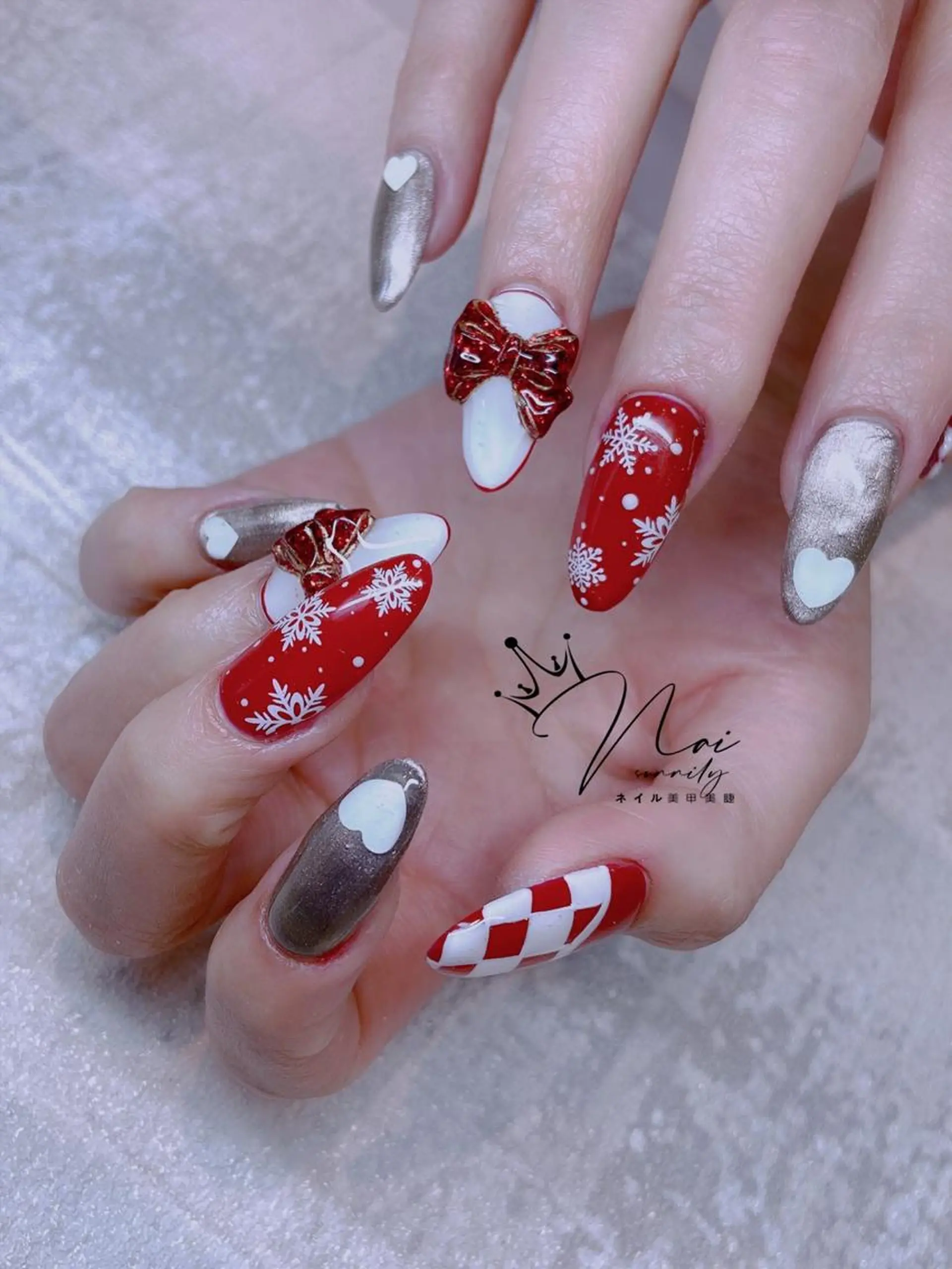 ネイル 長さだし専門店 M2　rikaのネイルデザイン