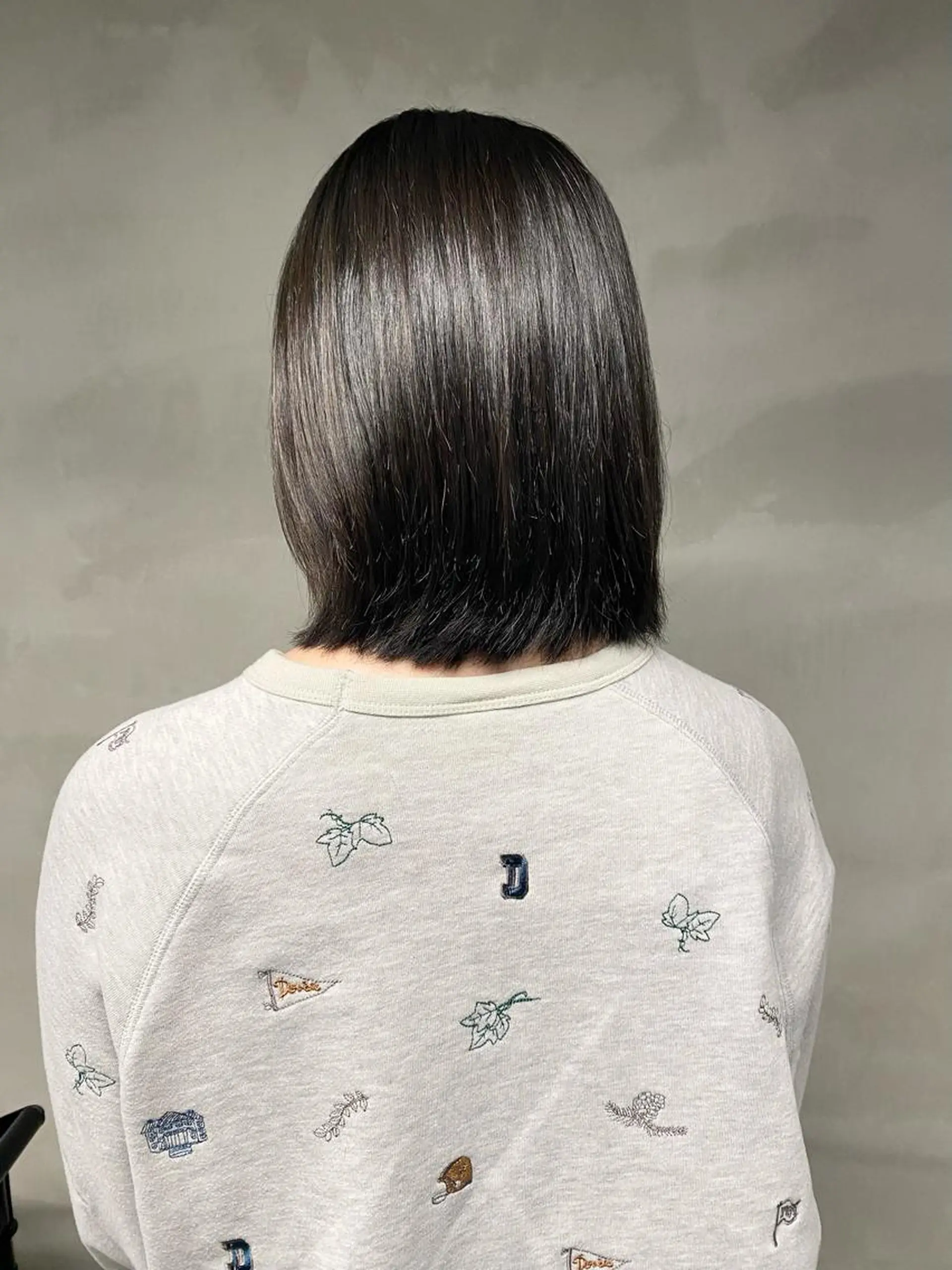 ミディアム パーマ カット 縮毛矯正 トリートメント 艶髪/髪質改善/ MONSO山本のヘアスタイル