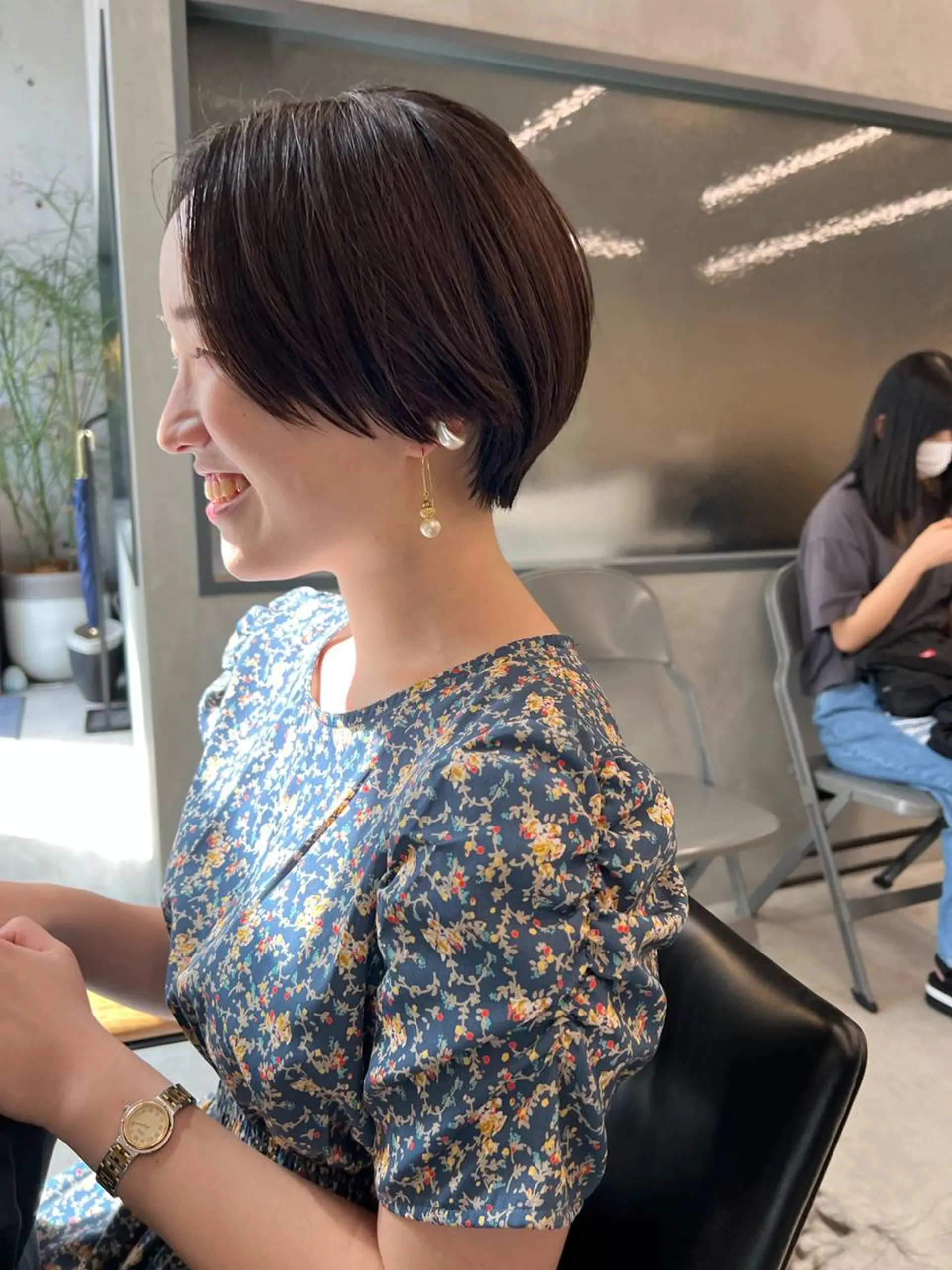 ショート ショートヘア カット ヘアカラー トリートメント sakoda shunkiのヘアスタイル