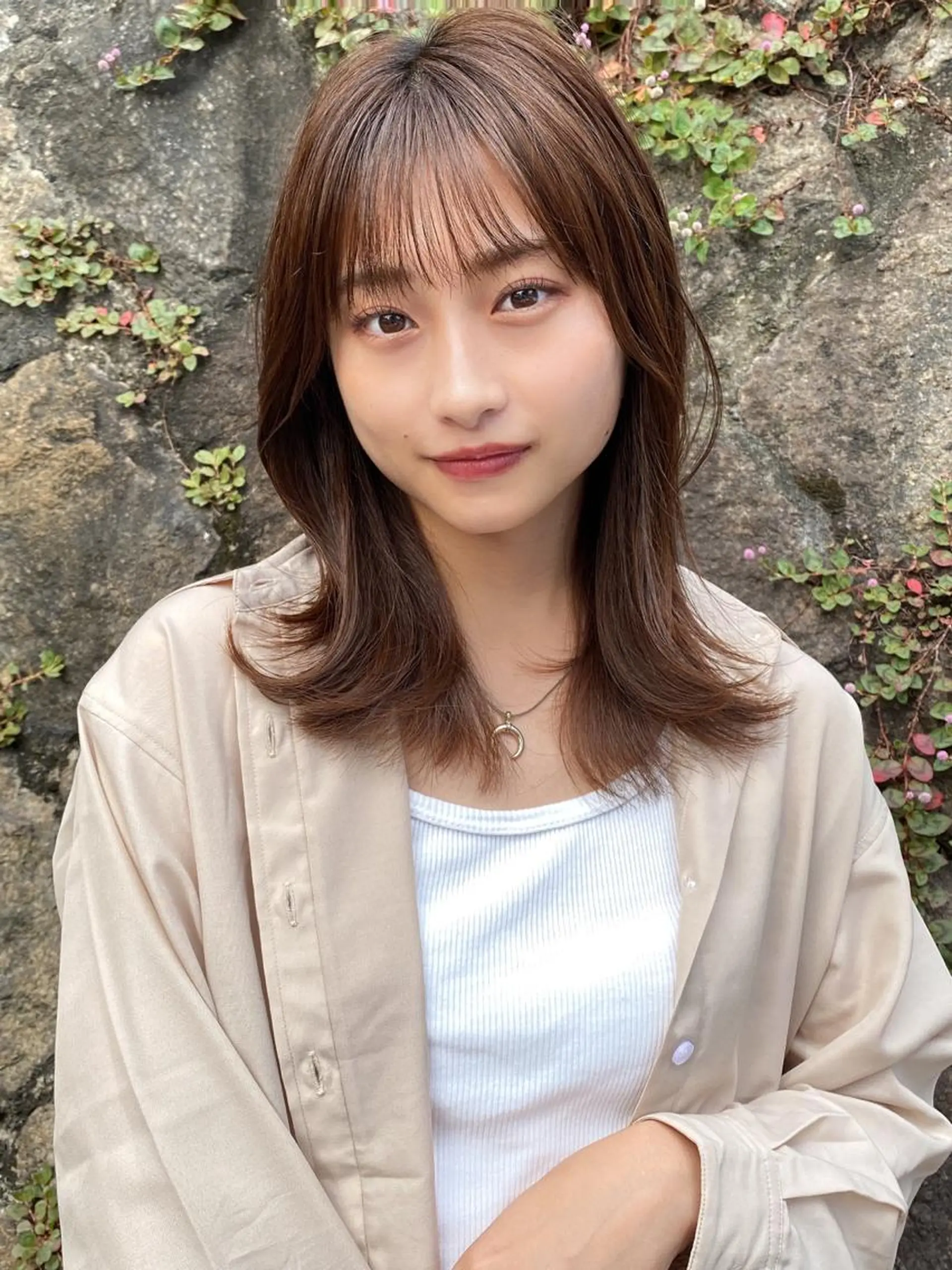 ミディアム カット ヘアカラー トリートメント ヘアセット また会いたくなる 美容師【KENTA】のヘアスタイル