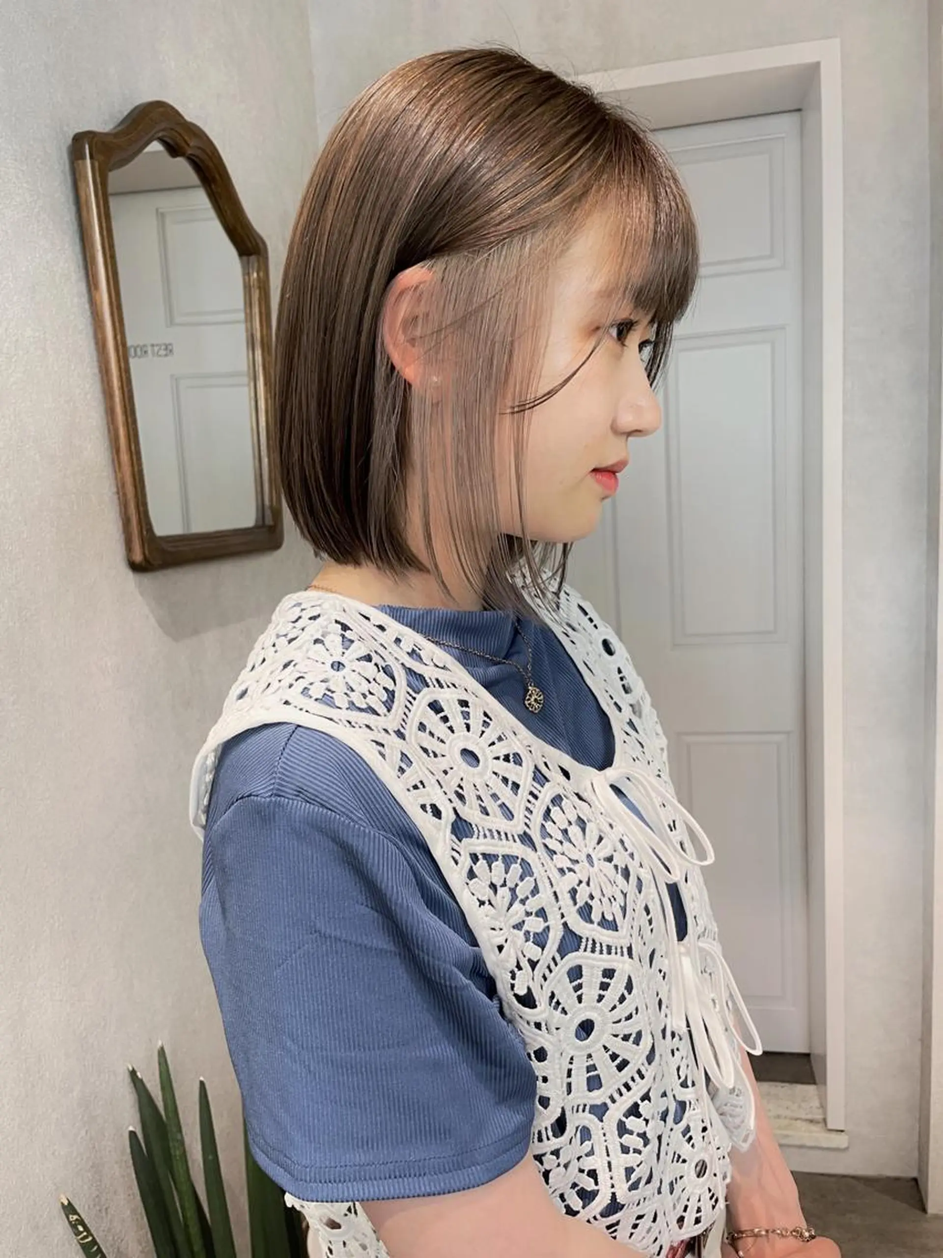 カラー スミレ /メンズ /コーンロウのヘアスタイル