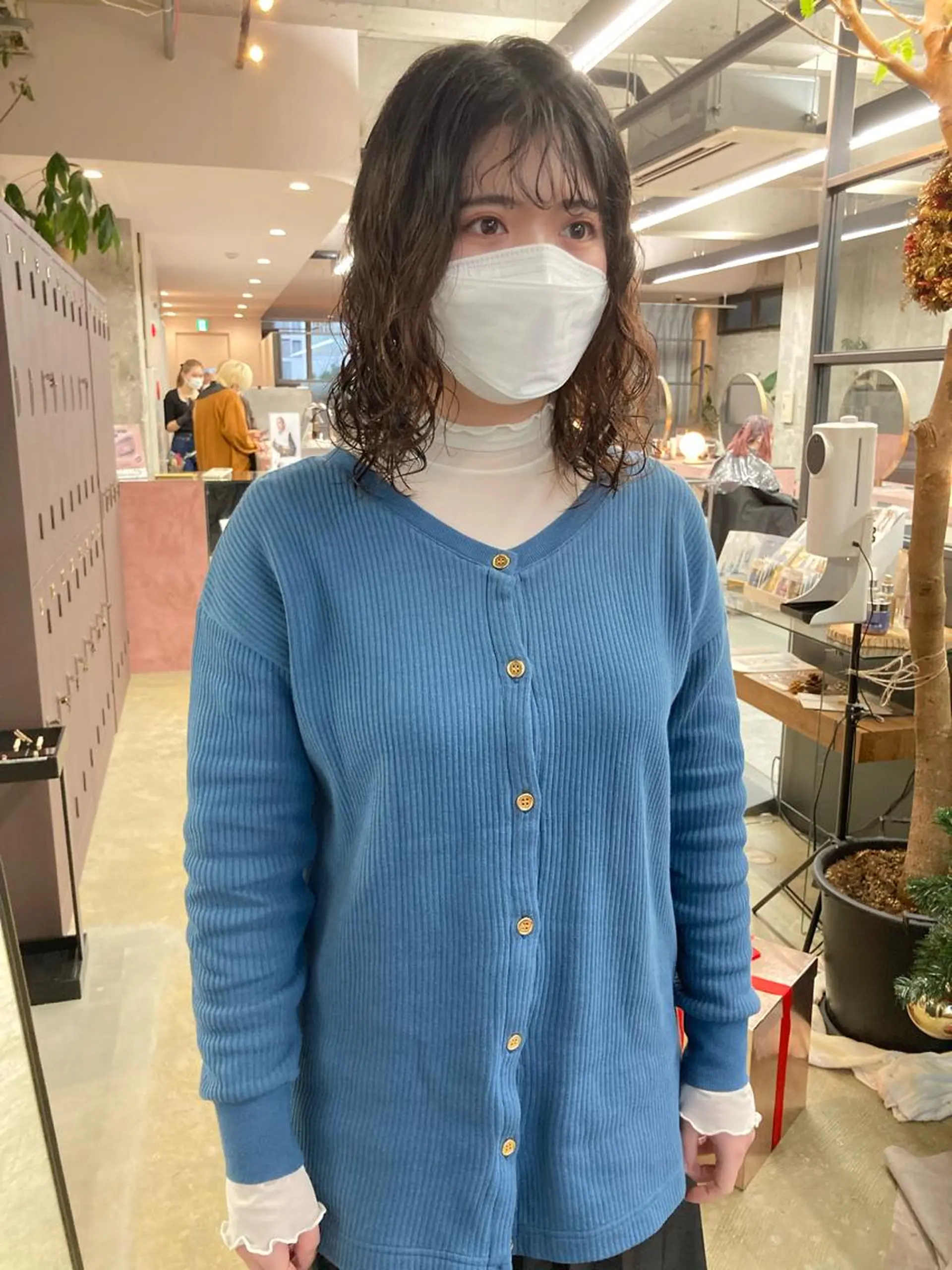 ミディアム パーマ ヘアセット 小木曽智美 /ボブ/ショートのヘアスタイル