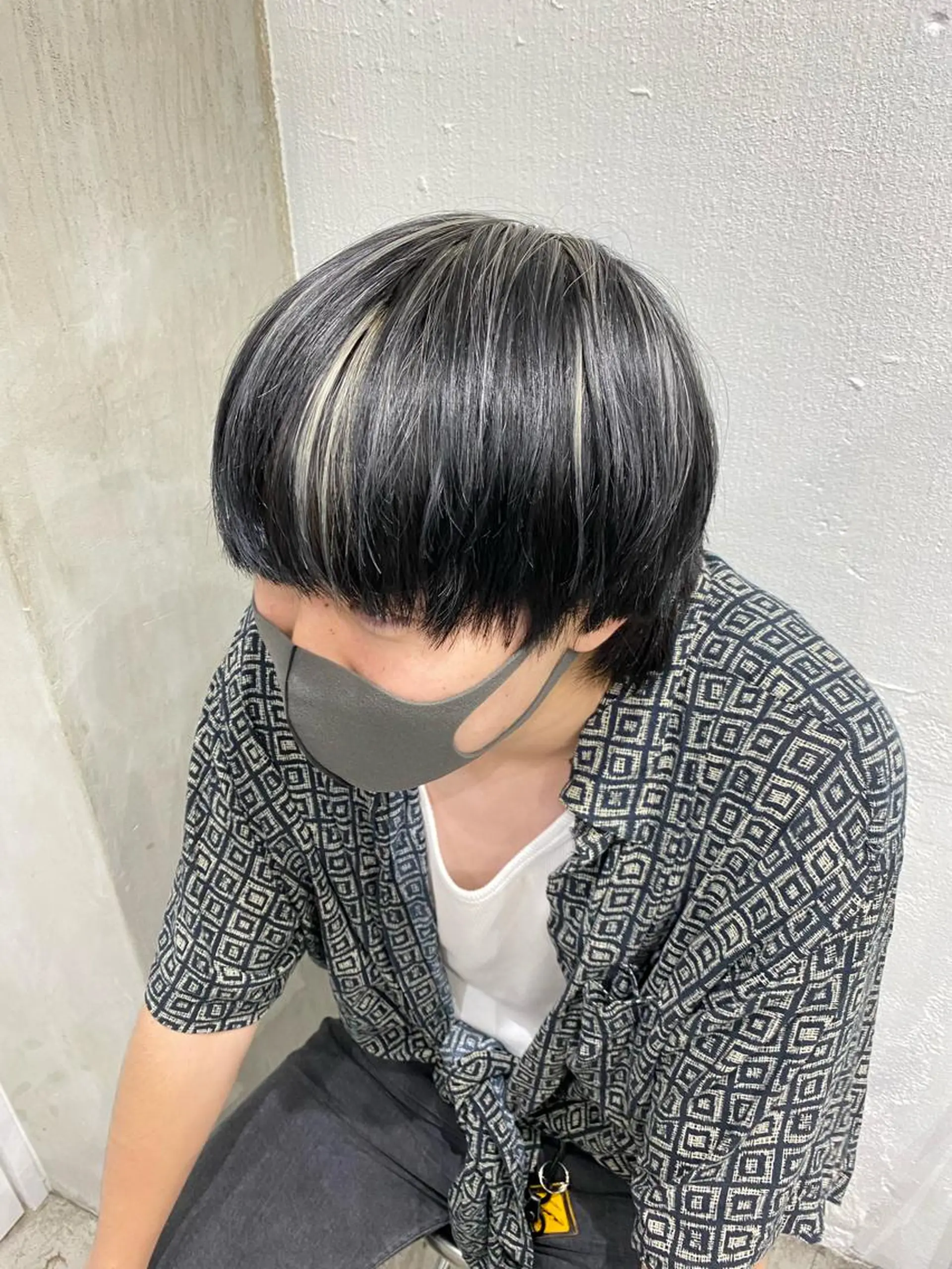 ショート ヘアカラー トリートメント ヘッドスパ ヘアセット kai .のヘアスタイル