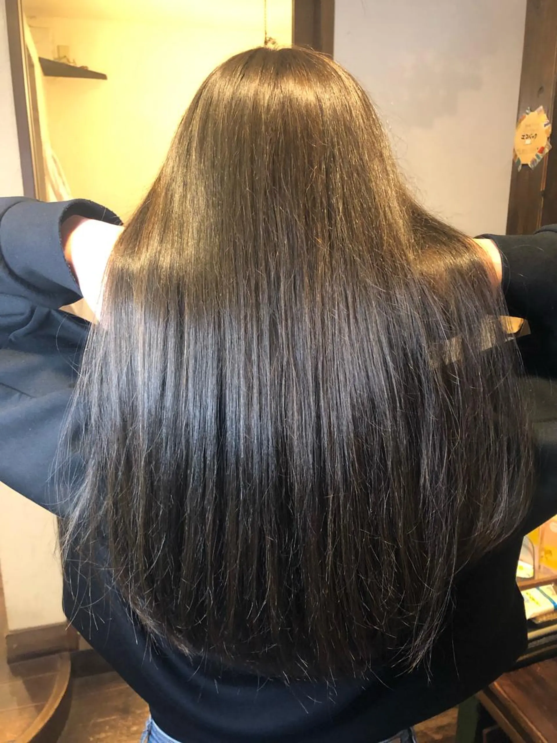 ロング 刀根 亮馬のヘアスタイル