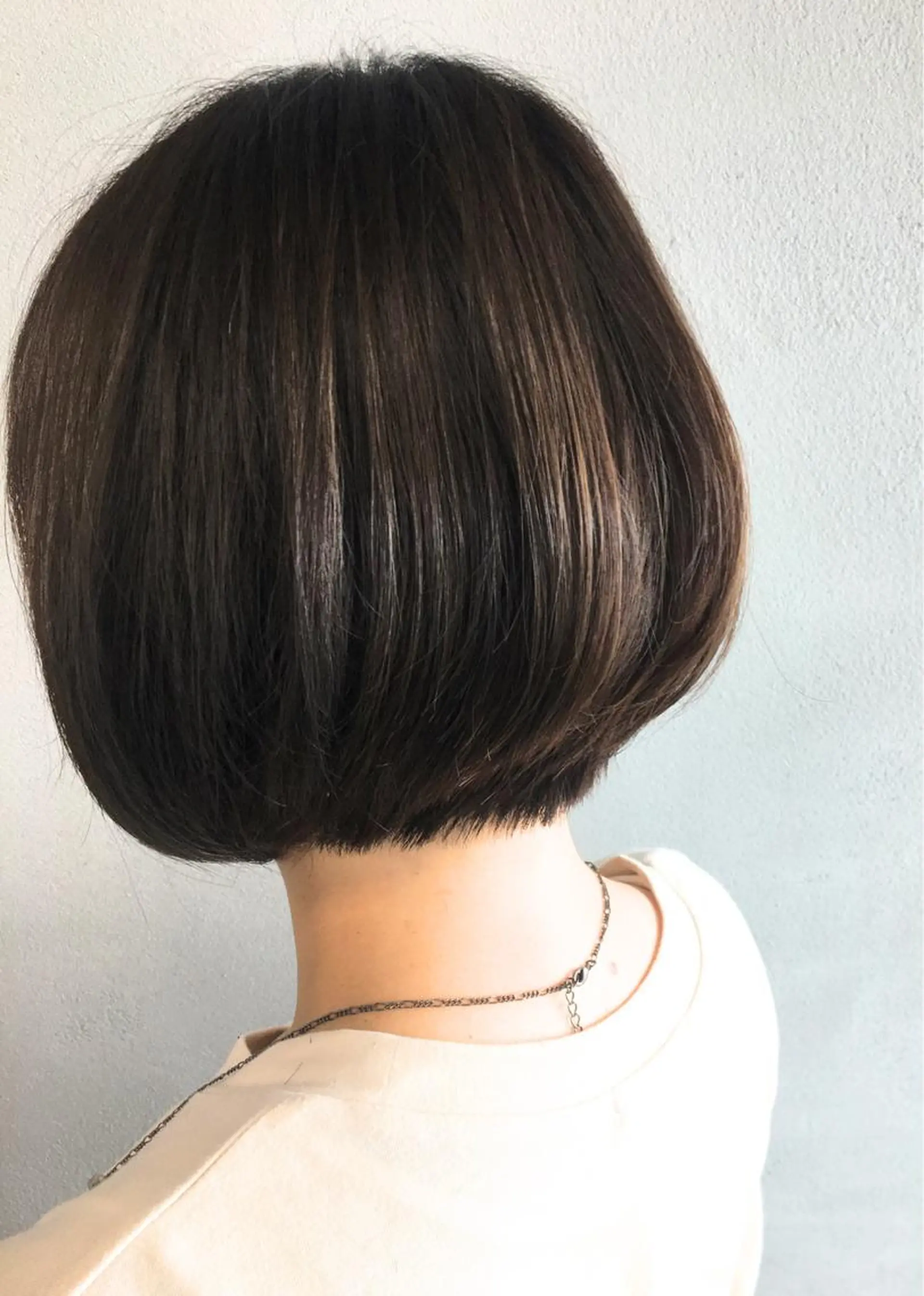 ショート カラー ボブ カット パーマ ボブ/ショート/ 白髪染め/メンズ葛西のヘアスタイル