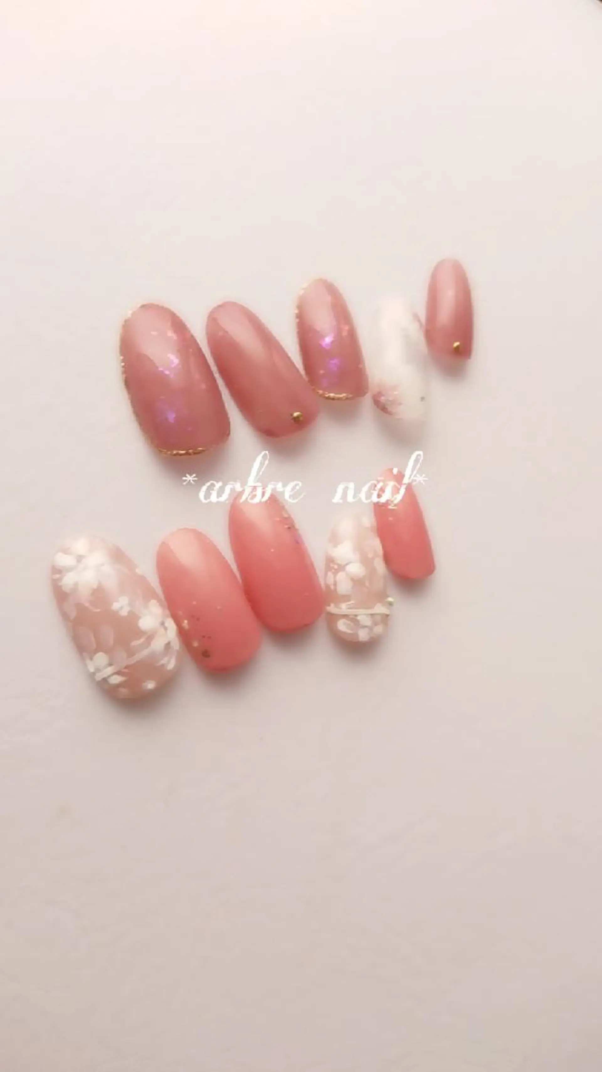 ネイル ＊arbre nail＊.アーブルネイル所属・✯.。 arbre  nail 。✯.のネイルデザイン