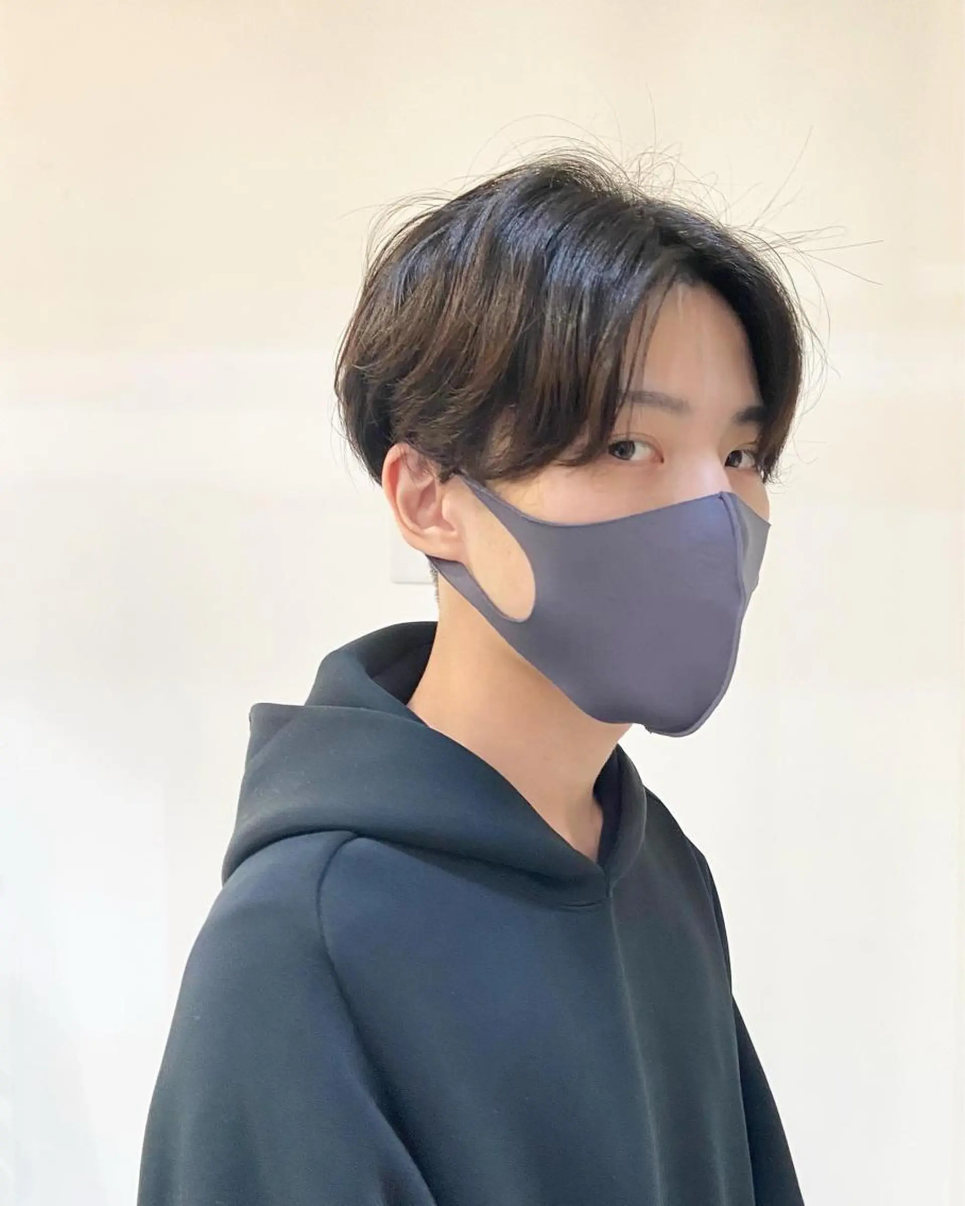 ショート パーマ メンズ 田中 あやなのヘアスタイル