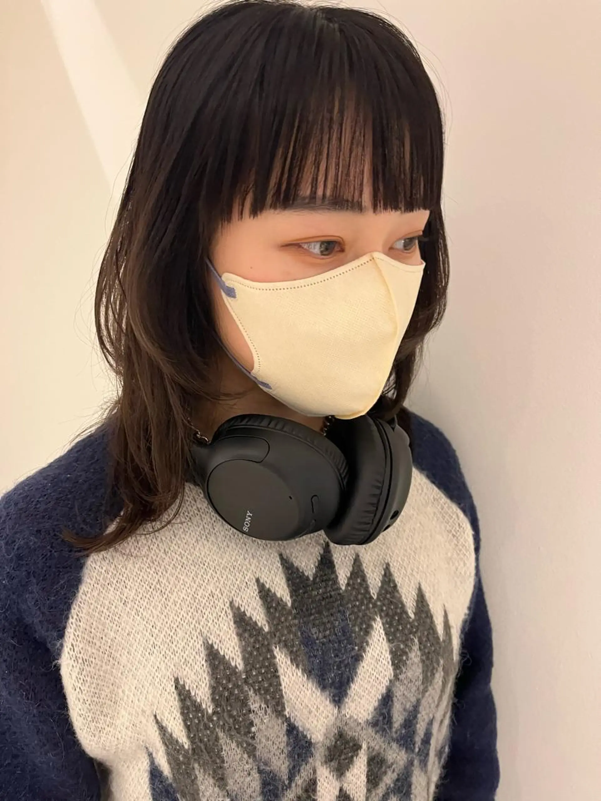 ミディアム 頭皮につけないカラー /白髪ぼかし/実加永のヘアスタイル