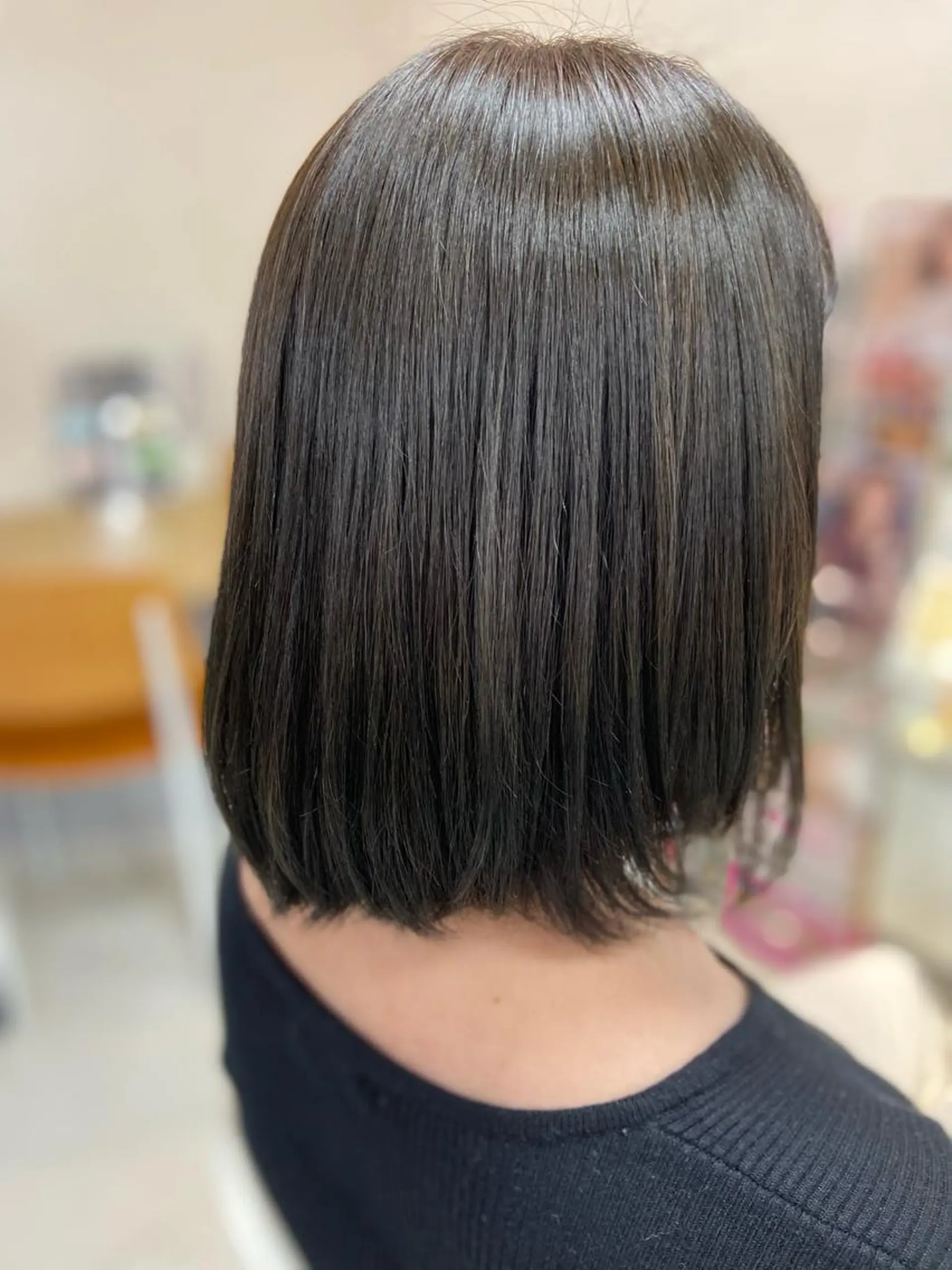 ミディアム カラー グレージュ 菊地 美憂のヘアスタイル