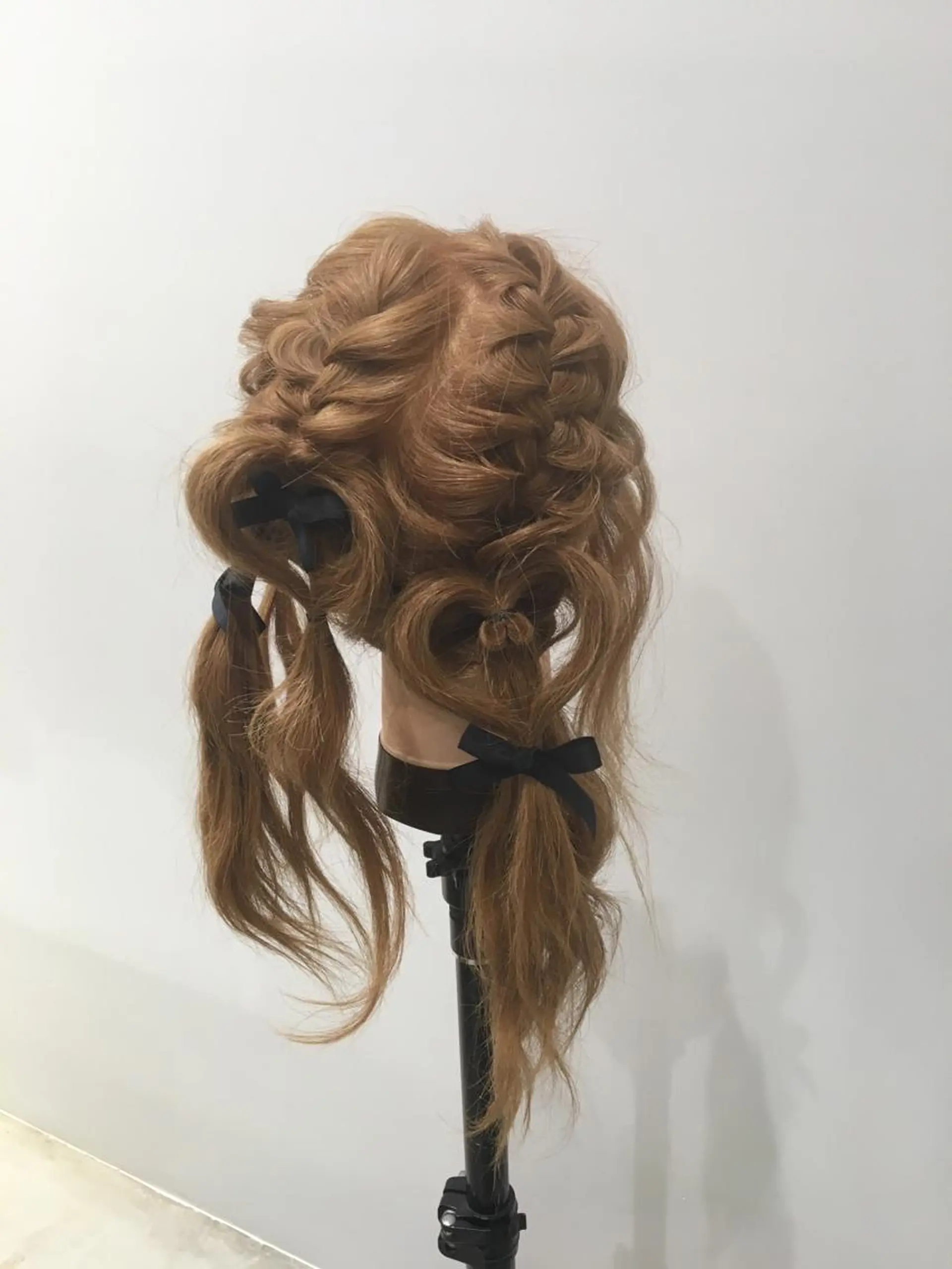 セミロング ヘアアレンジ たなか ちあきのヘアスタイル