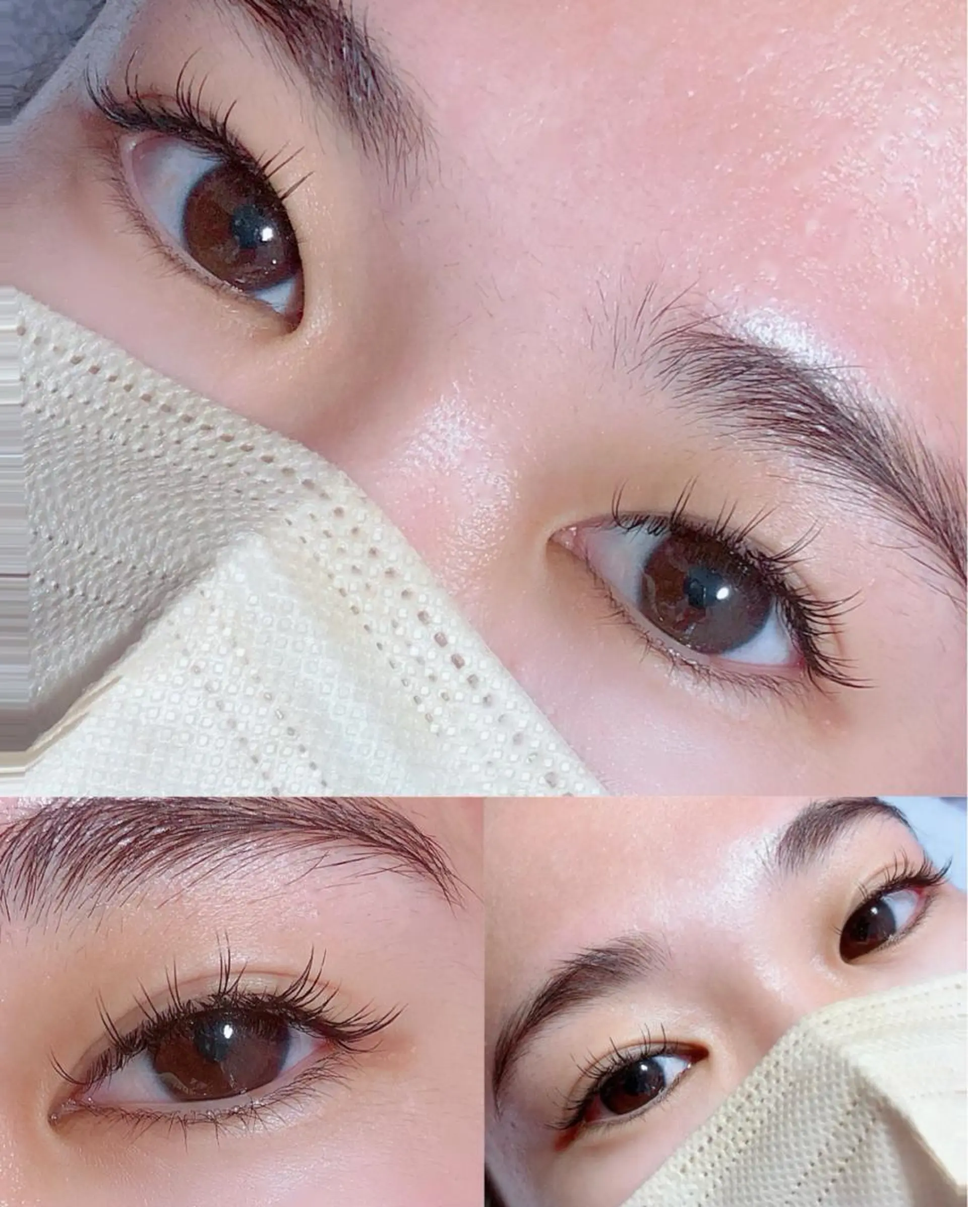 マツエク・マツパ ナチュラル ワンホンマツエク Hug me eyelashのマツエク・マツパデザイン