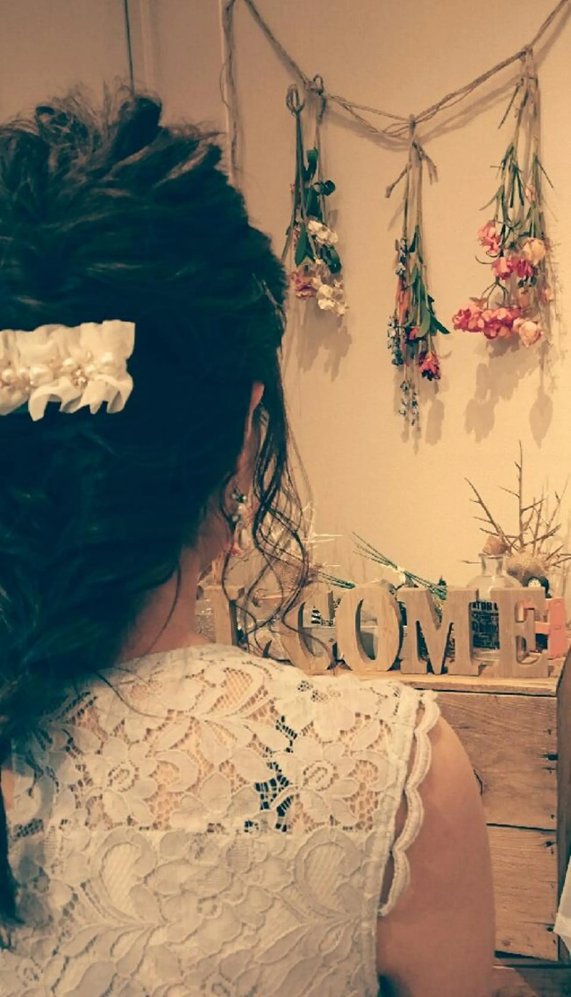 ヘアアレンジ セミロング ヘアセット/髪質改善 /カラー/TADOのヘアスタイル