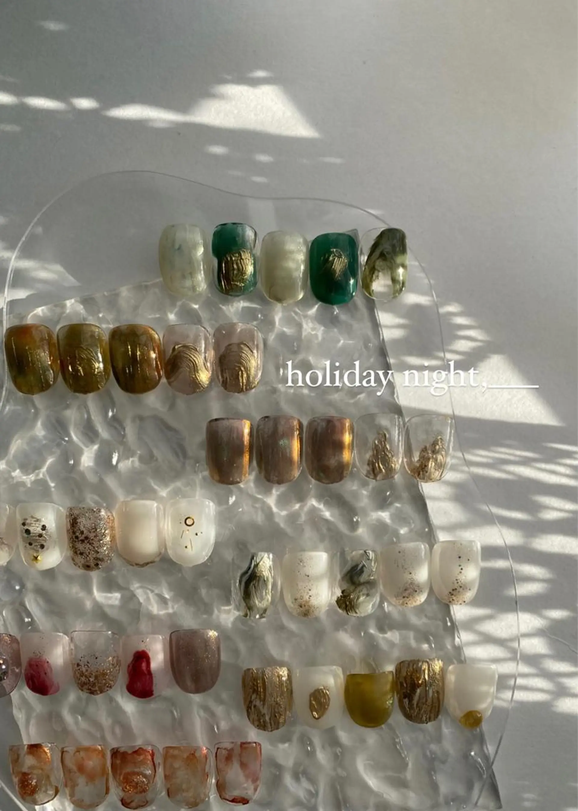 ネイル ハンドネイル 草加ニュアンスネイル 🌚hersのネイルデザイン