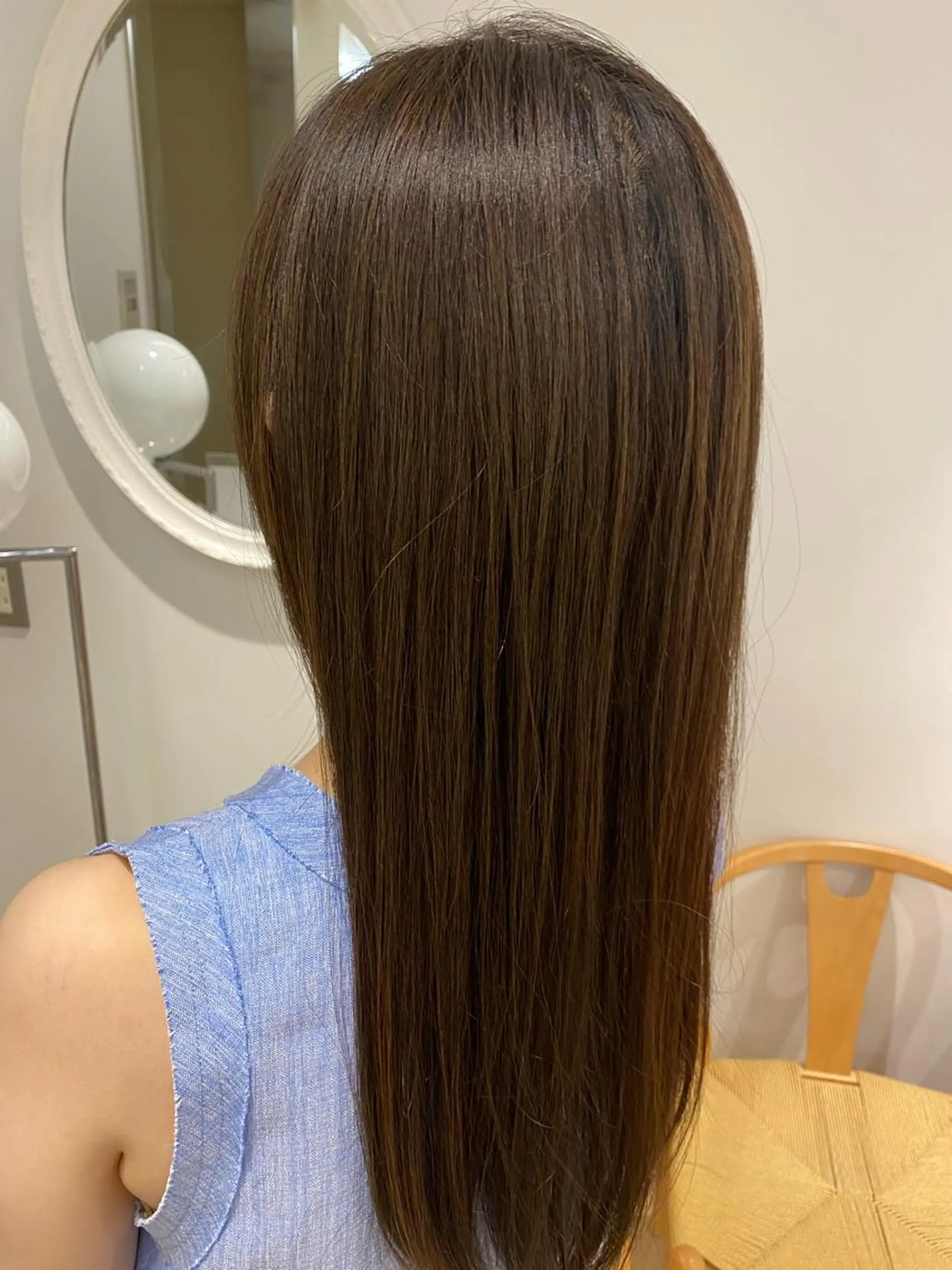 ロング カラー 村中 逸紀のヘアスタイル