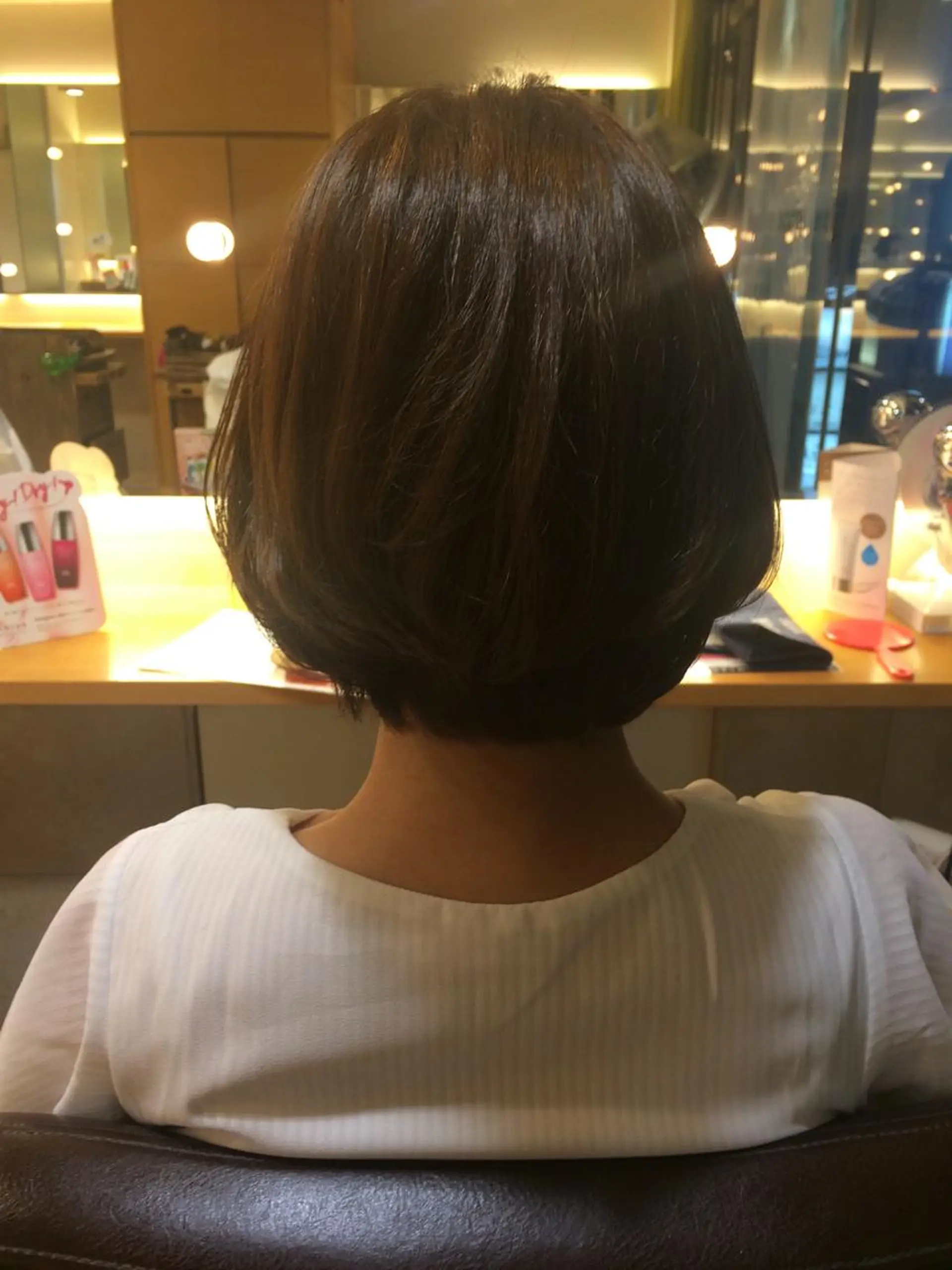 ショート カラー パーマ ヘアアレンジ メンズパーマの巨匠 鈴木純のヘアスタイル