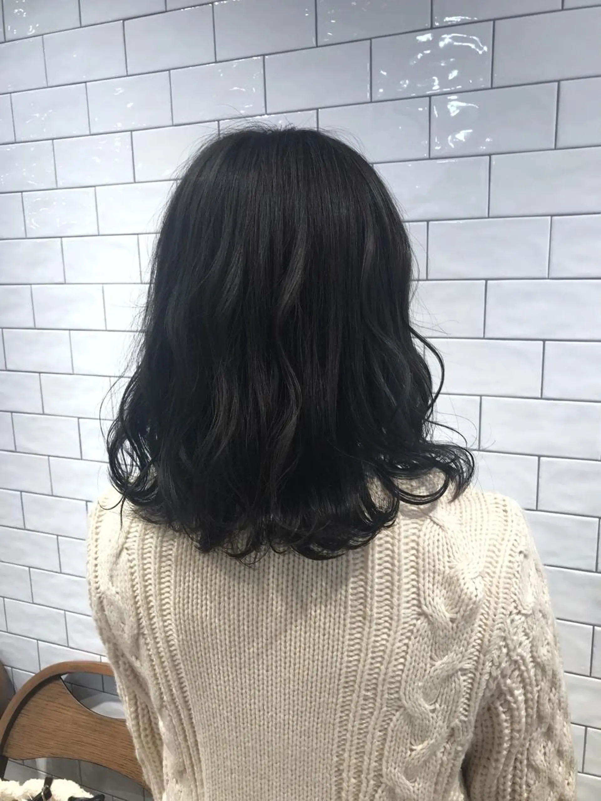 ミディアム カラー 原山 直人のヘアスタイル