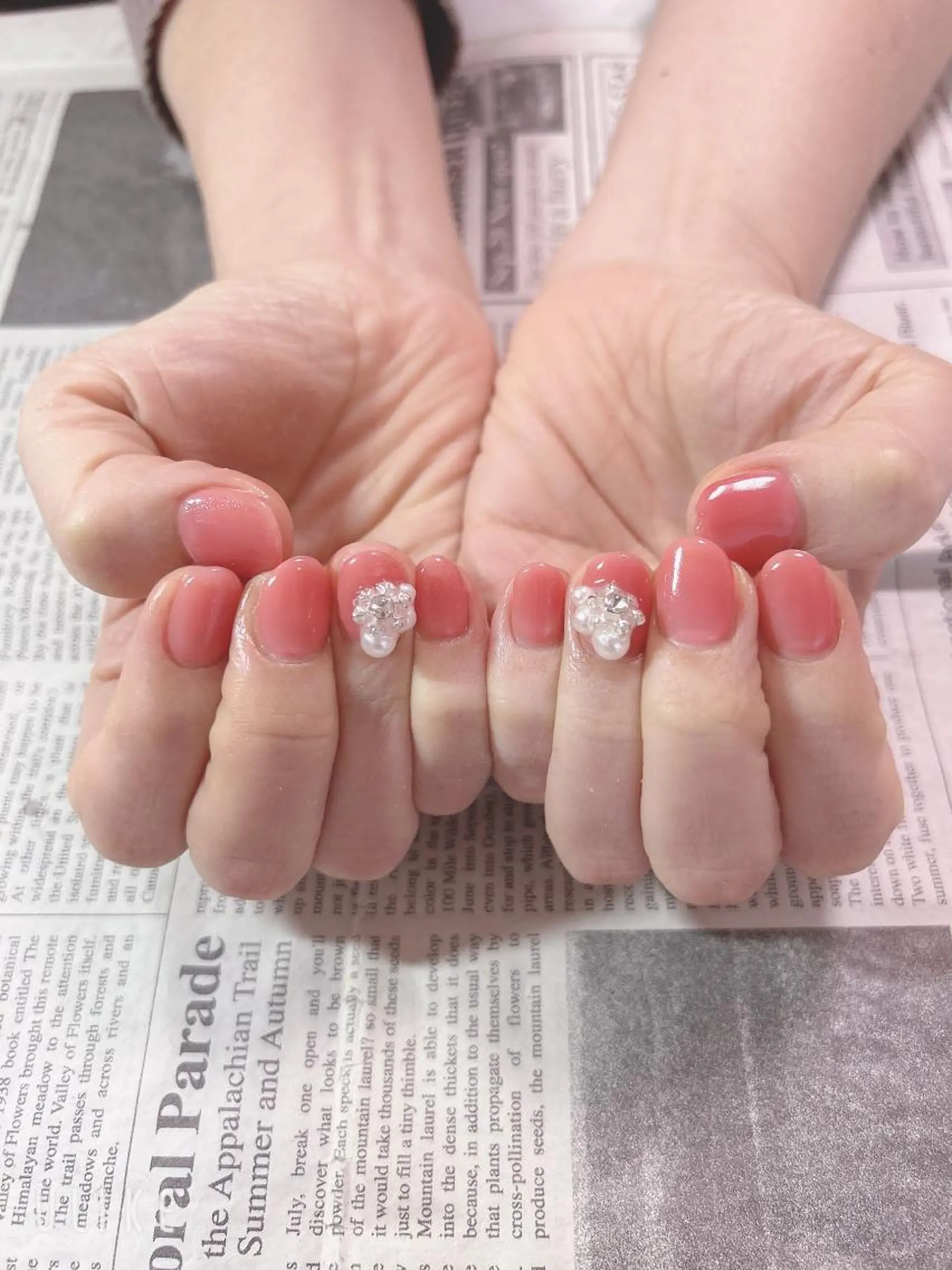 ネイル ハンドネイル ハンドケア 森山 舞のネイルデザイン