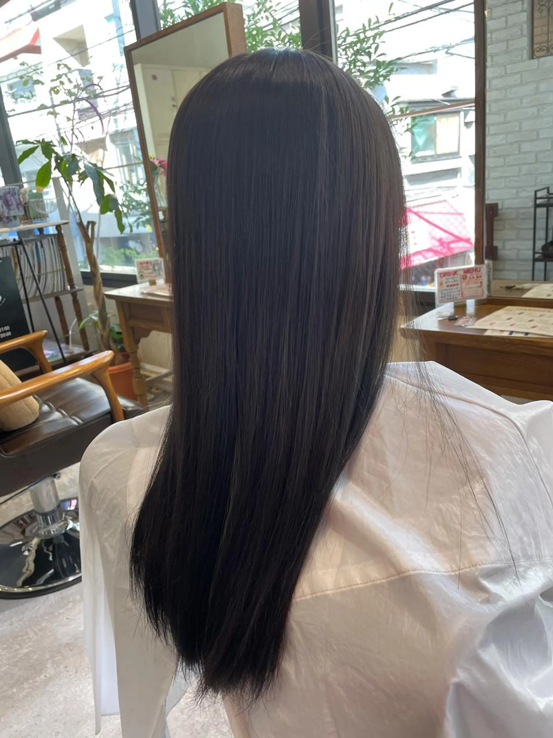 ロング カラー ヘアアレンジ 柳井 準平のヘアスタイル