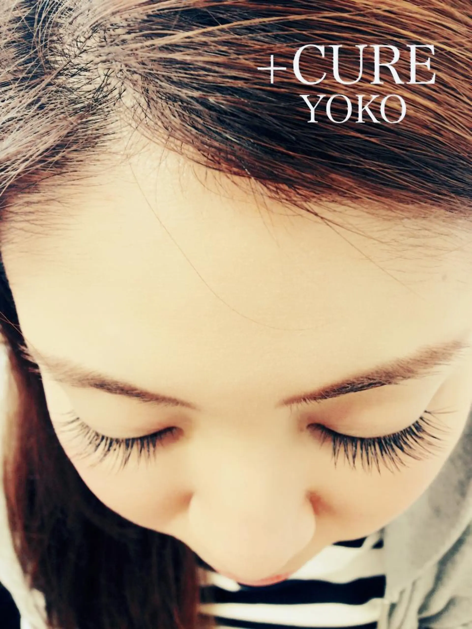 マツエク・マツパ 目尻長め ナチュラル マツエク +CURE所属・matsumoto yokoの眉毛・アイブロウイメージ