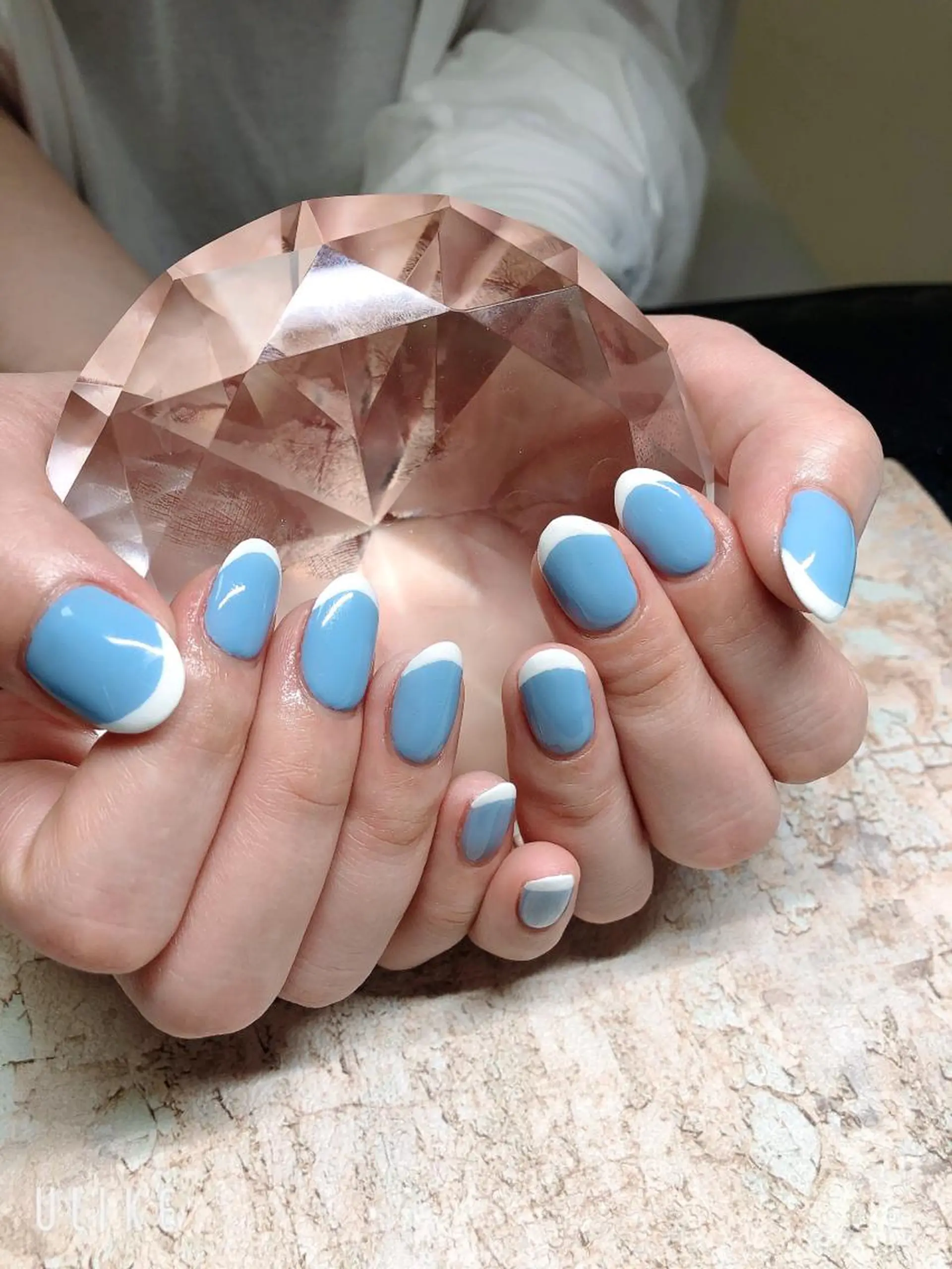 ネイル アートネイル フレンチネイル ジェルネイル グラデーション 韓国ネイル Nail room Bimano所属・Bimano seica♡+°のネイルデザイン