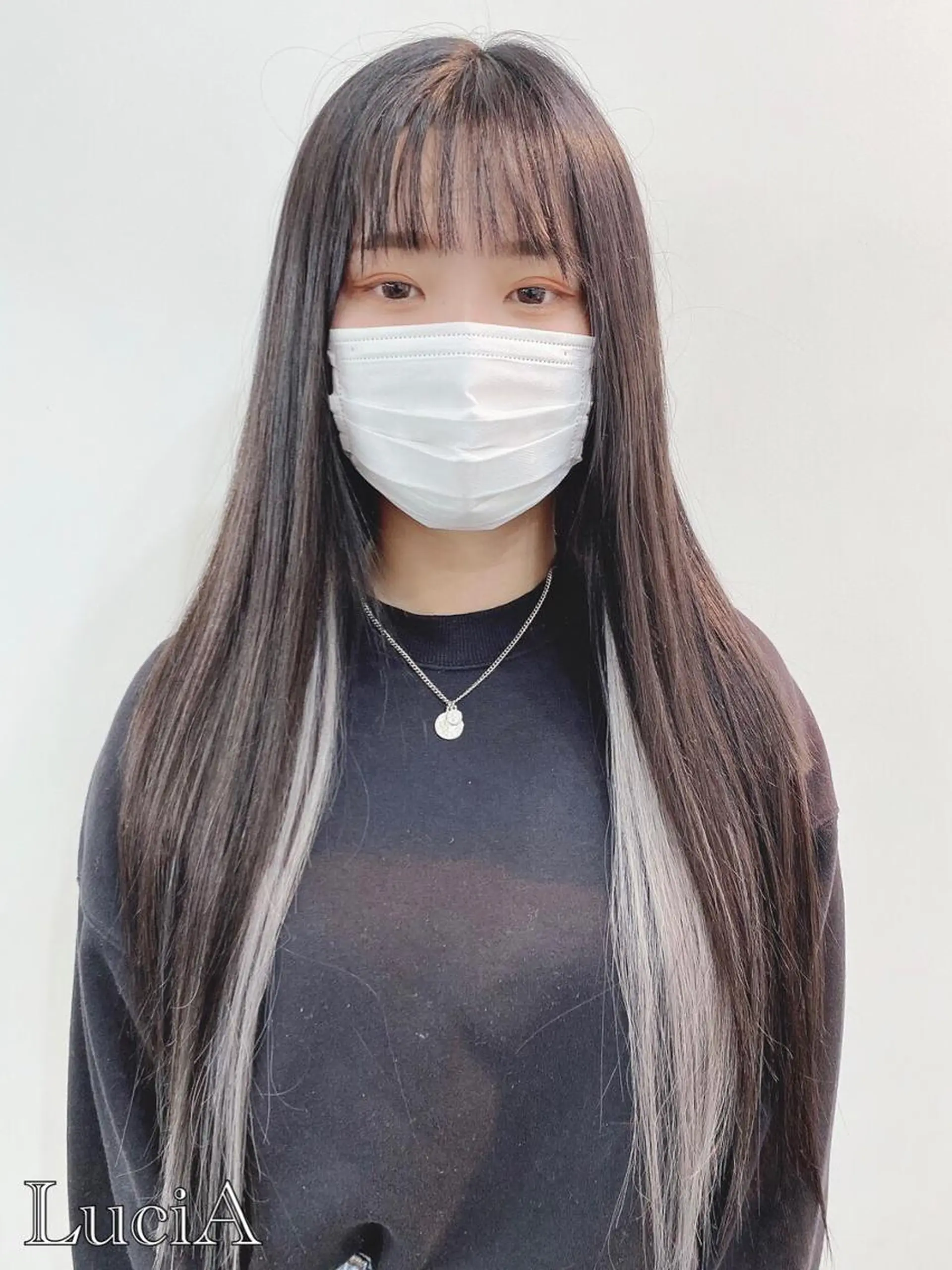 ロング ヘアアレンジ カラー エクステ トリートメント LuciA/エクステ カラーのヘアスタイル