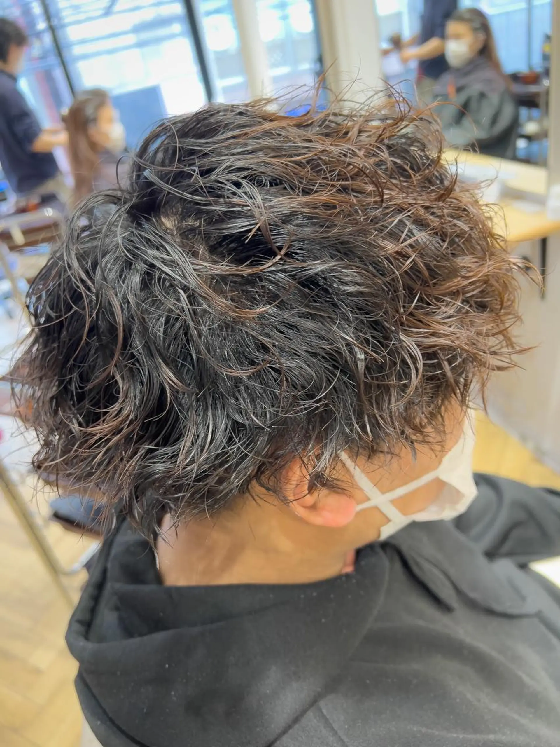 パーマ メンズ メンズパーマ ツイストスパイラルパーマ スパイラルパーマ メンズ特化 ナカネ カツヤのヘアスタイル