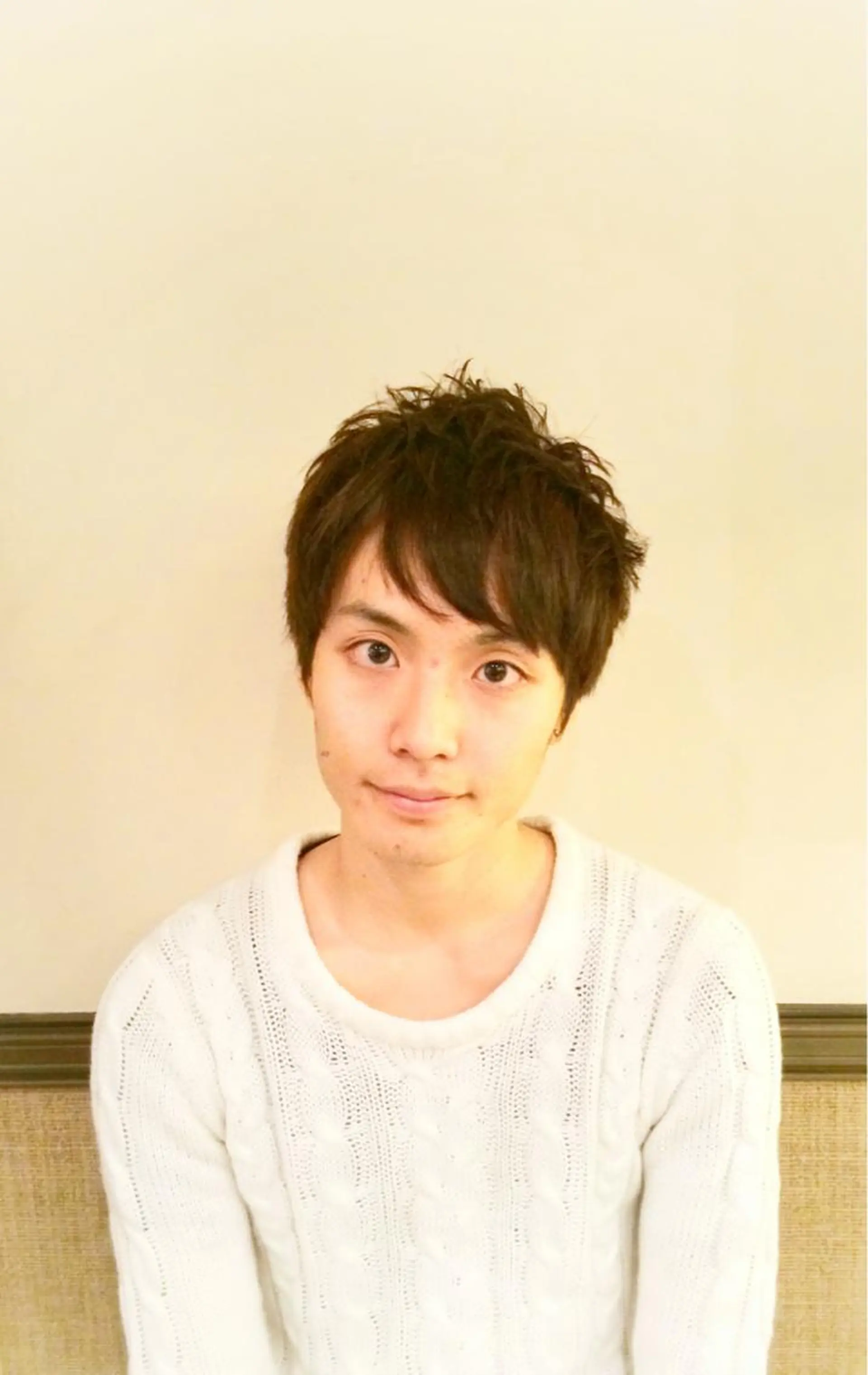 ショート カラー メンズ 快眠ヘッドスパ はなのなのヘアスタイル