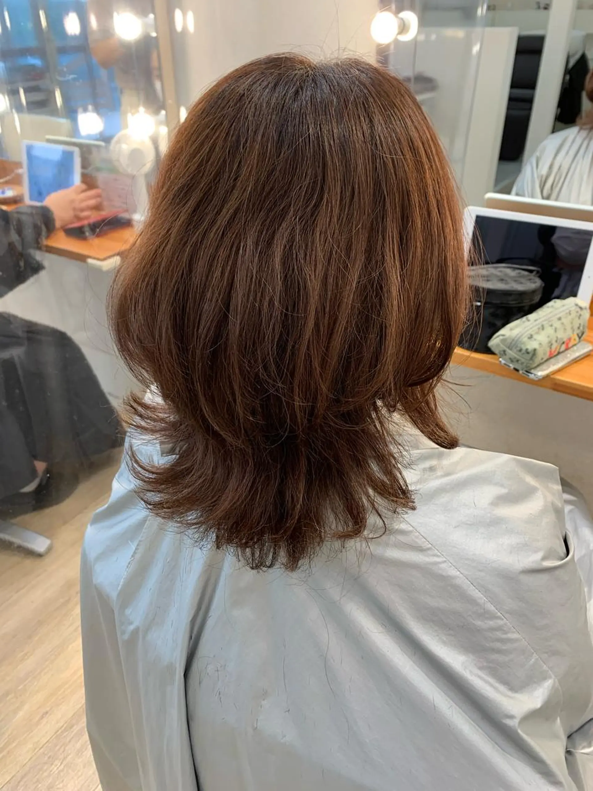 セミロング ウルフカット お得なクーポン掲載▼ 🌷三國祐美🌷のヘアスタイル