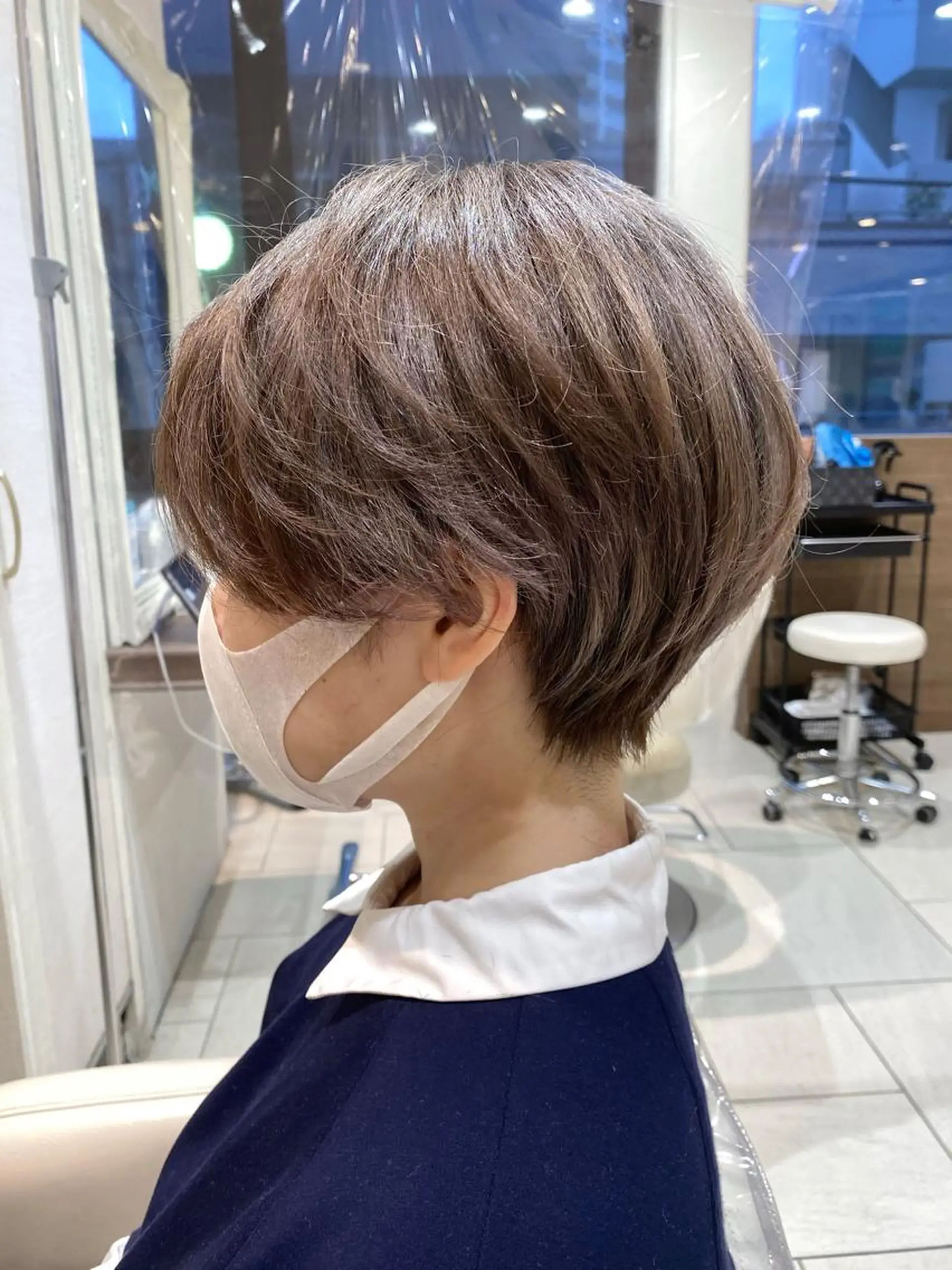 ショート カラー 横山 直輝のヘアスタイル