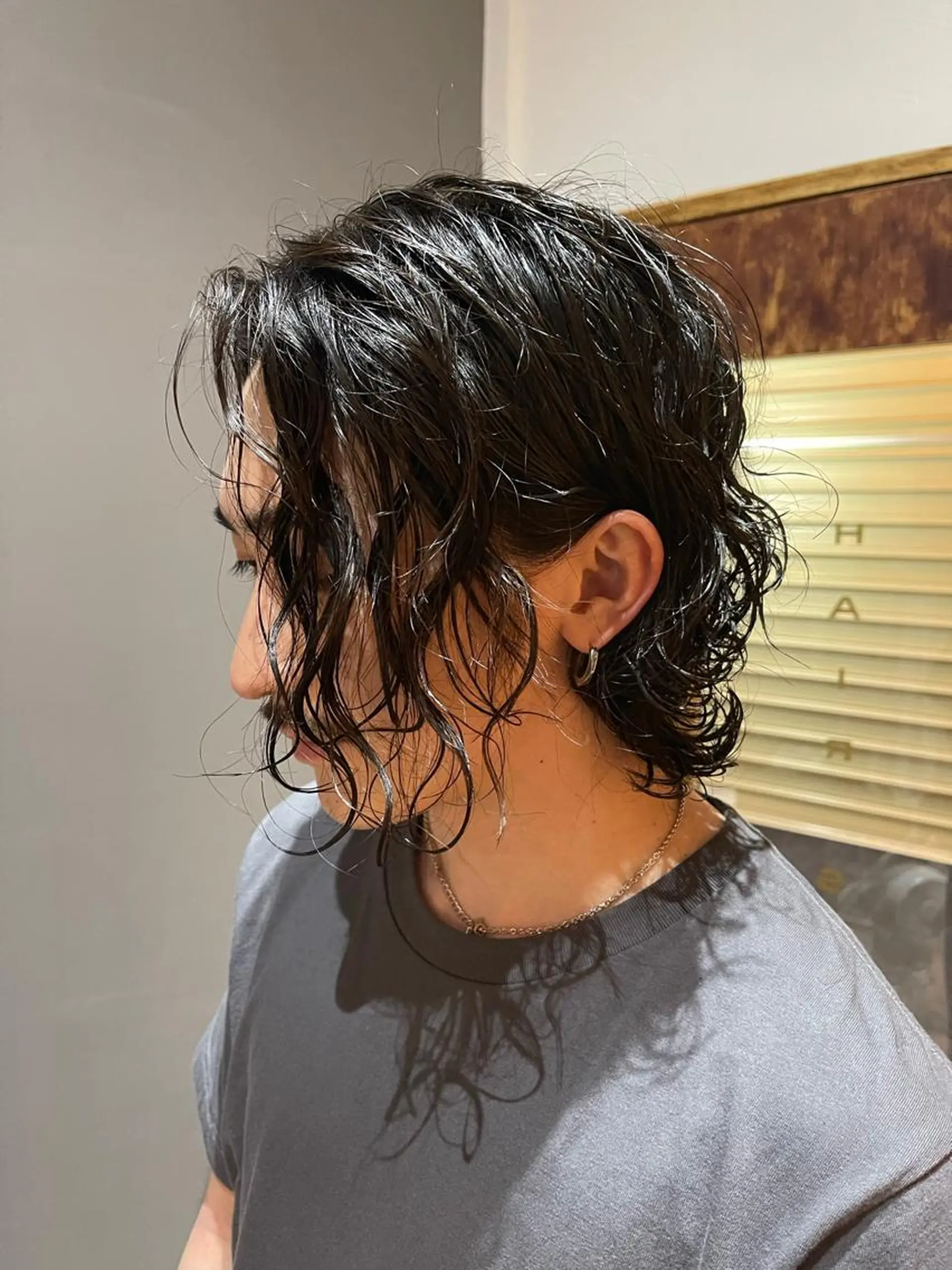 パーマ 井川 倖太のヘアスタイル