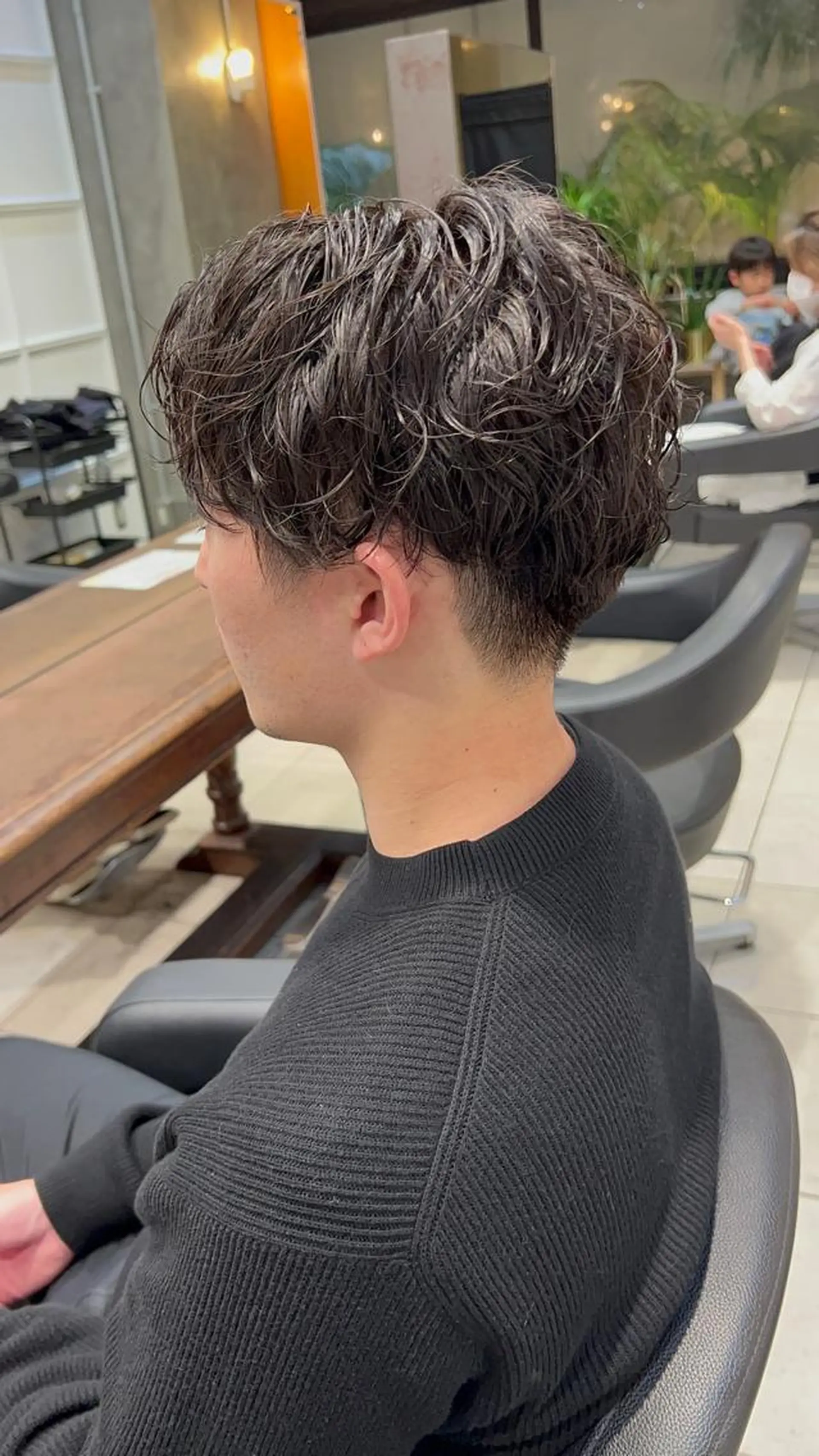 ショート パーマ メンズ カット パーマ GO TODAY 原宿本店所属・🎁丁寧なカウン セリング/DAIKIのヘアスタイル