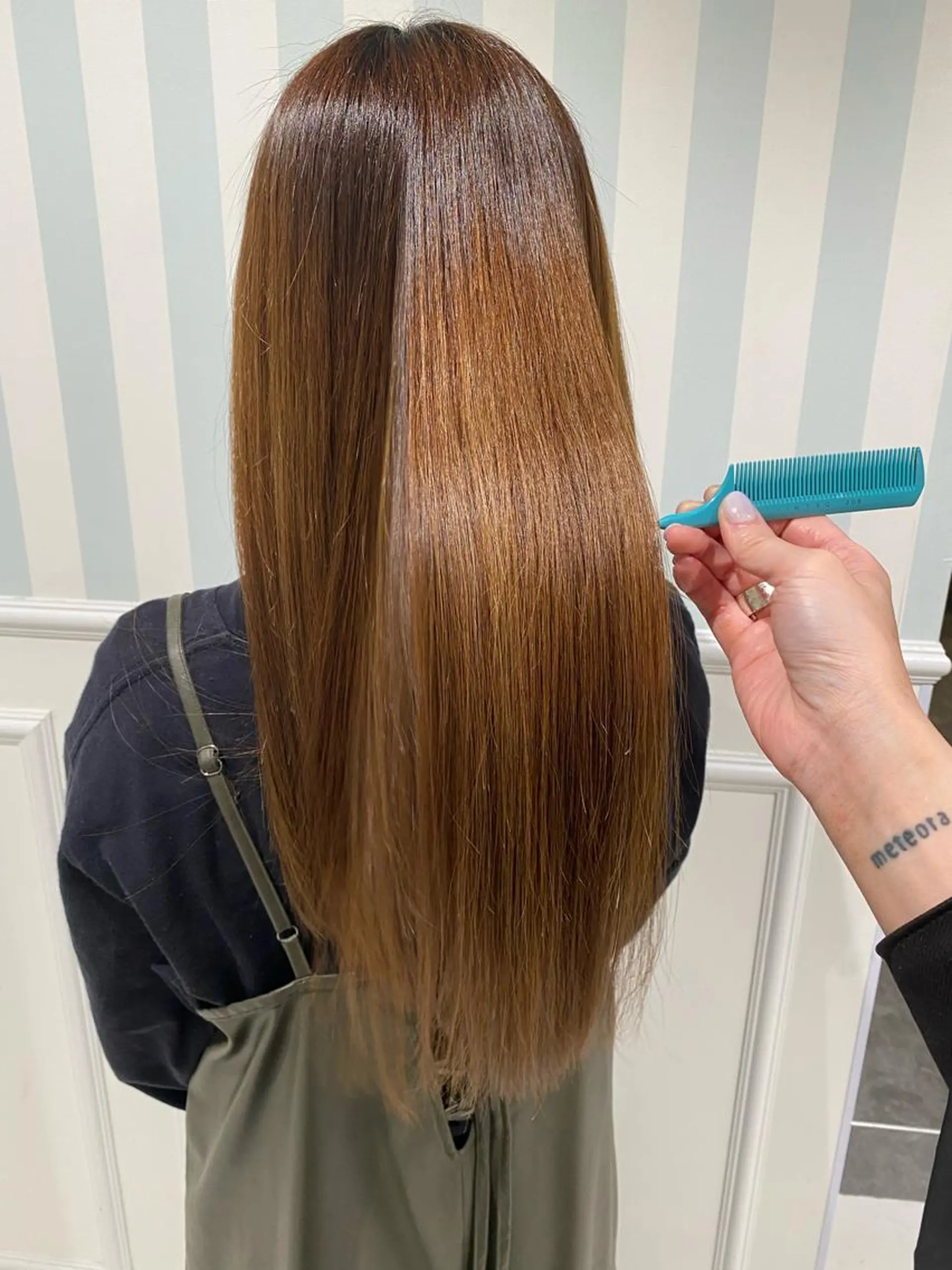 ミディアム トリートメント 酸熱トリートメント 長井 麻帆のヘアスタイル