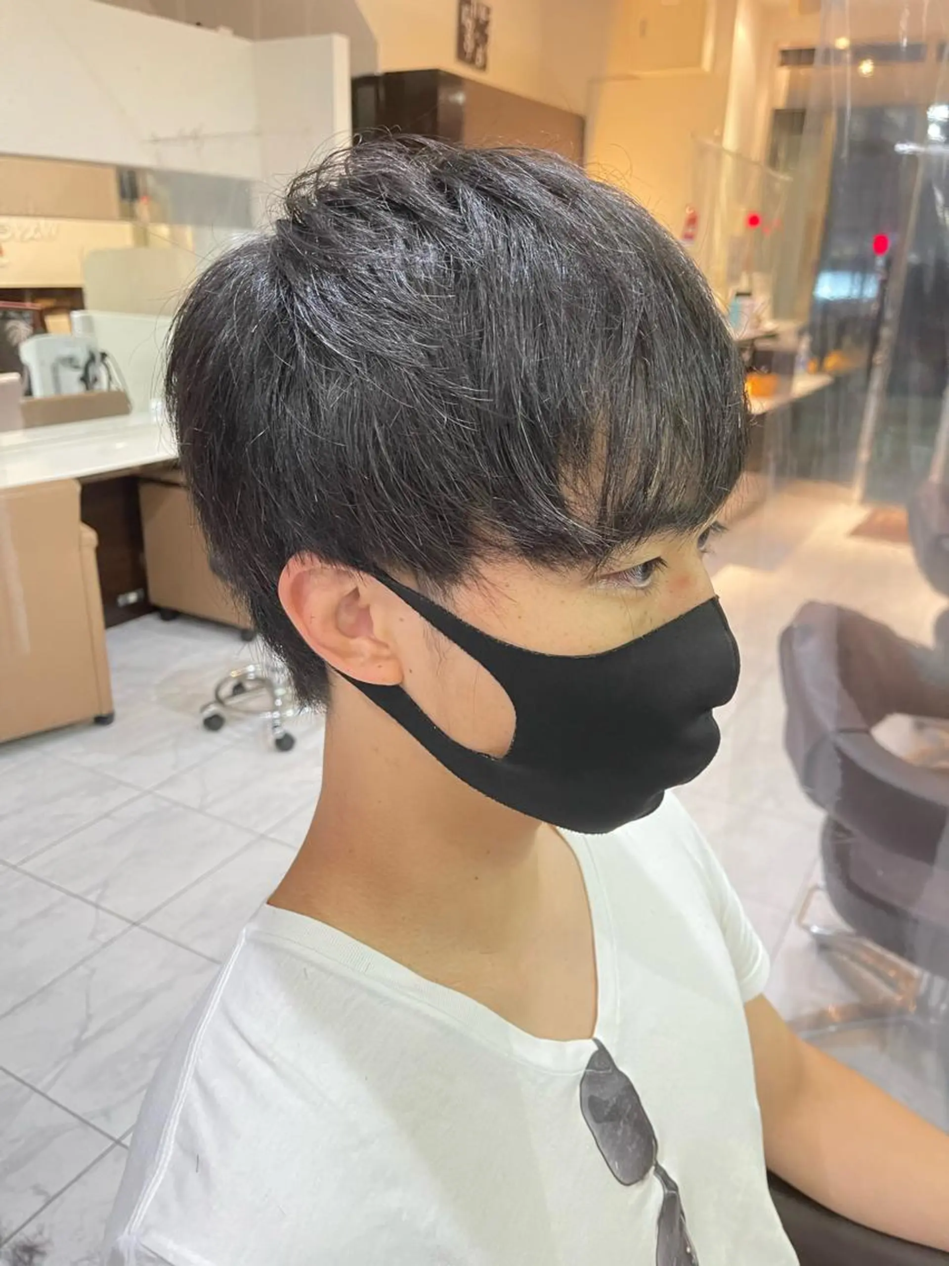 ショート メンズ マッシュ ❄️メンズカット 落合諒❄️のヘアスタイル