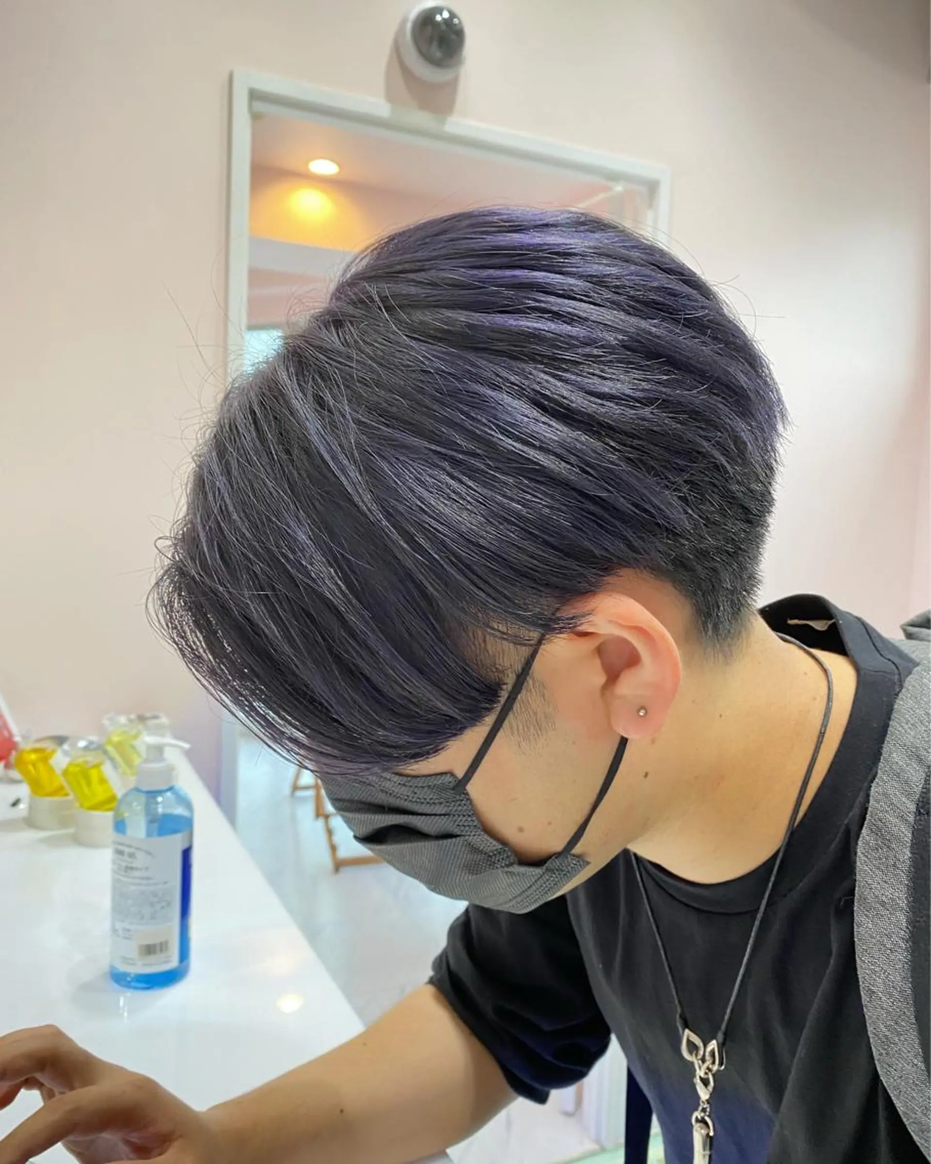 カラー メンズ SALOWIN横浜所属・𓍯韓国style/ 髪質改善𓍯中村和希のヘアスタイル