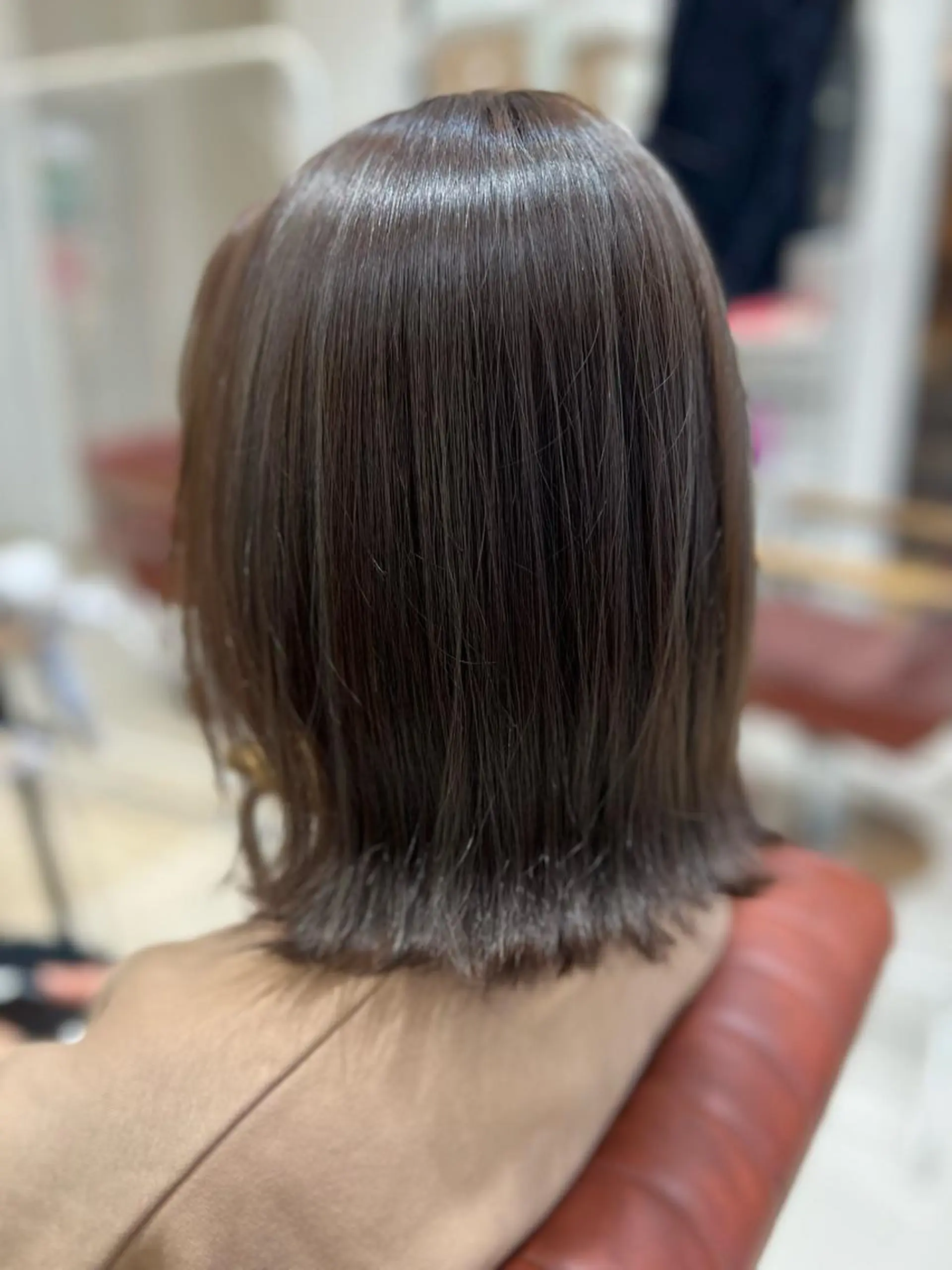 ミディアム カラー ヘアカラー 髪質改善カラーリスト /根本雄貴のヘアスタイル