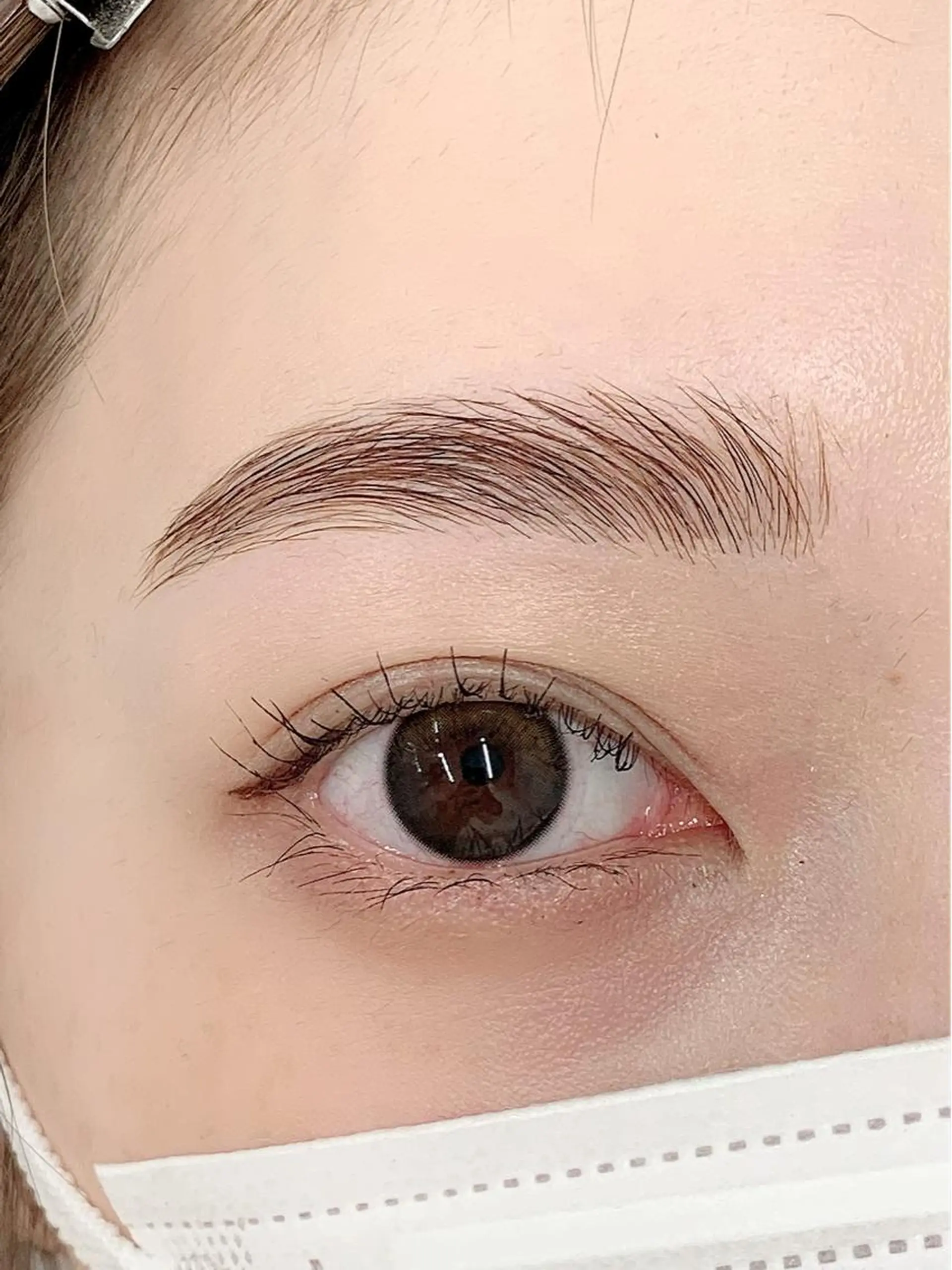 アイブロウ ハリウッドブロウリフト BellFlower Aki（眉・まつげ）のマツエク・マツパデザイン