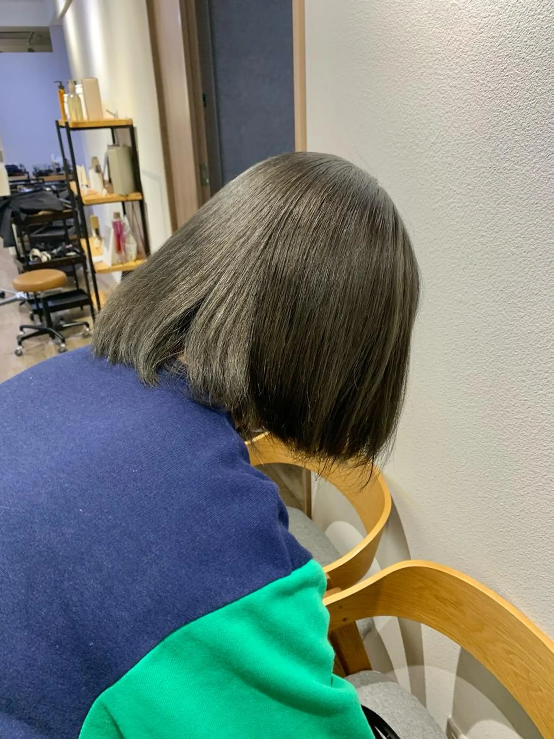 ミディアム カラー Door代官山所属・詩織/パーマ /代官山のヘアスタイル