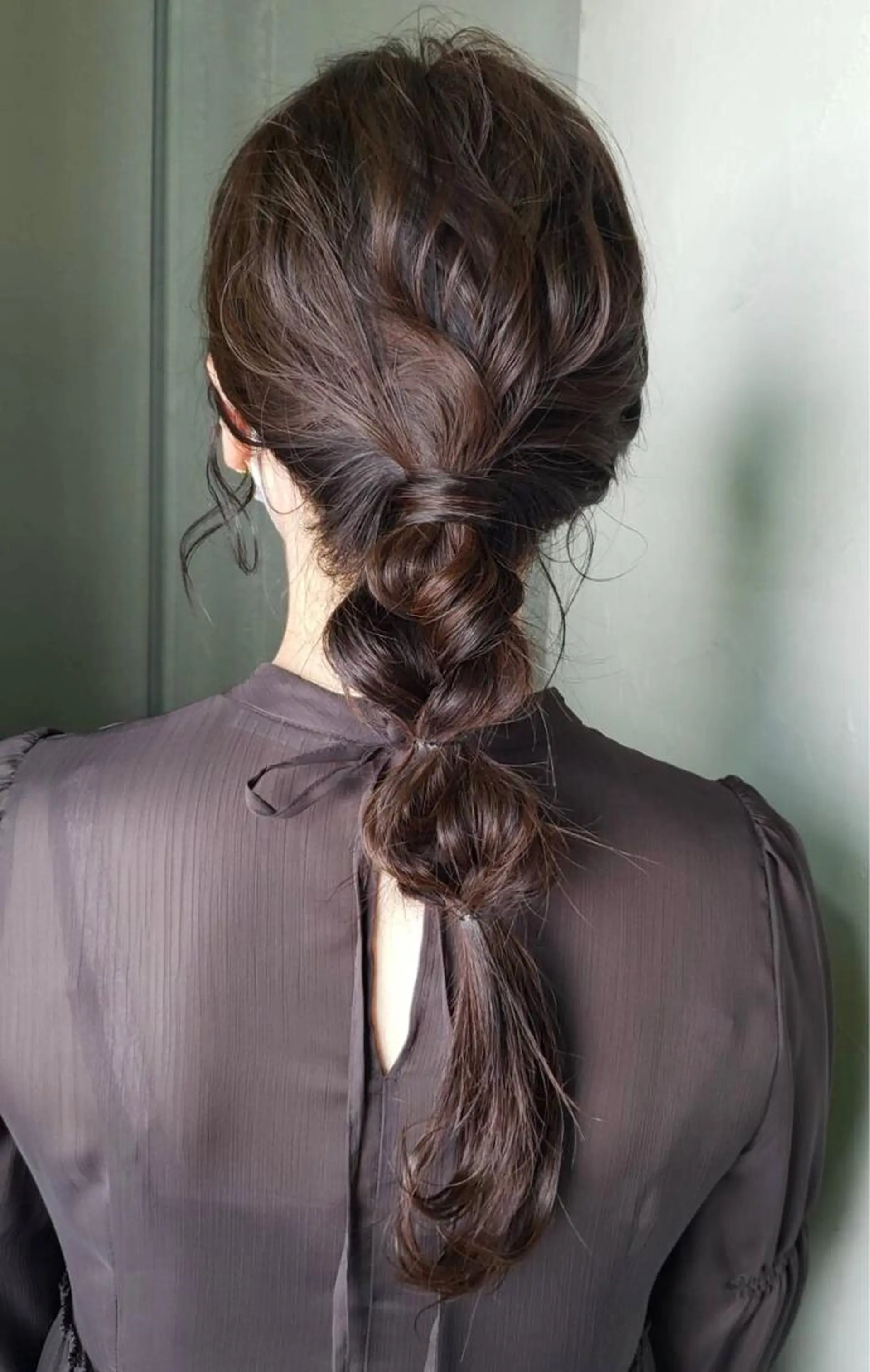 セミロング カラー ヘアアレンジ ピンクカラー Jewel  Box東梅田所属・髪質改善サロン 梅田/ヨナミネのヘアスタイル