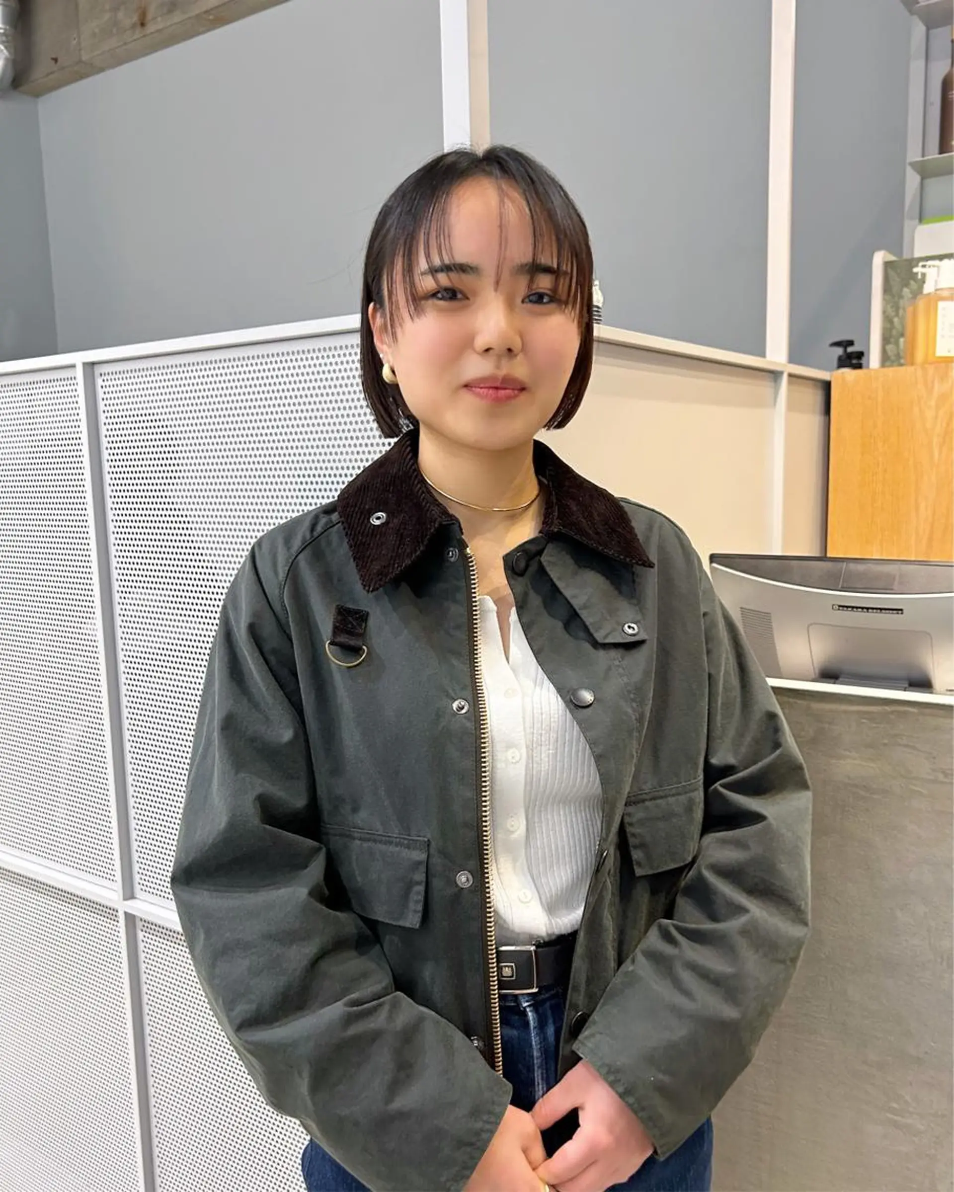 ショート 津葉井 麗奈のヘアスタイル