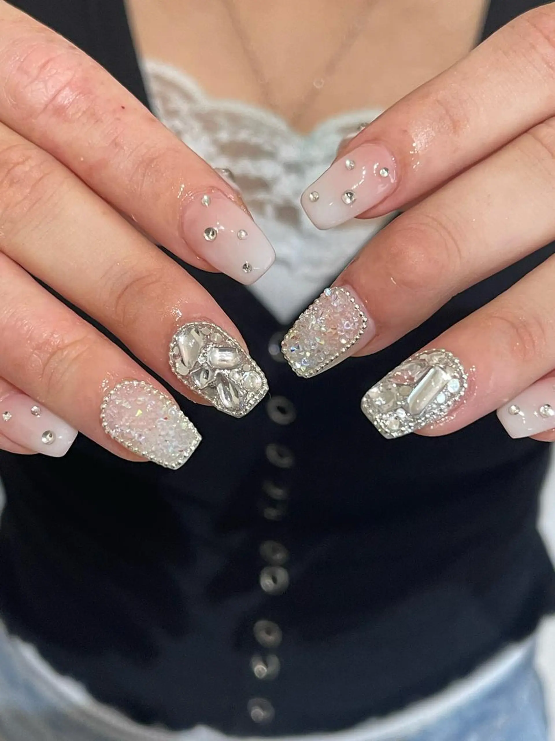 ネイル 8113 海外/y2k/韓国のネイルデザイン