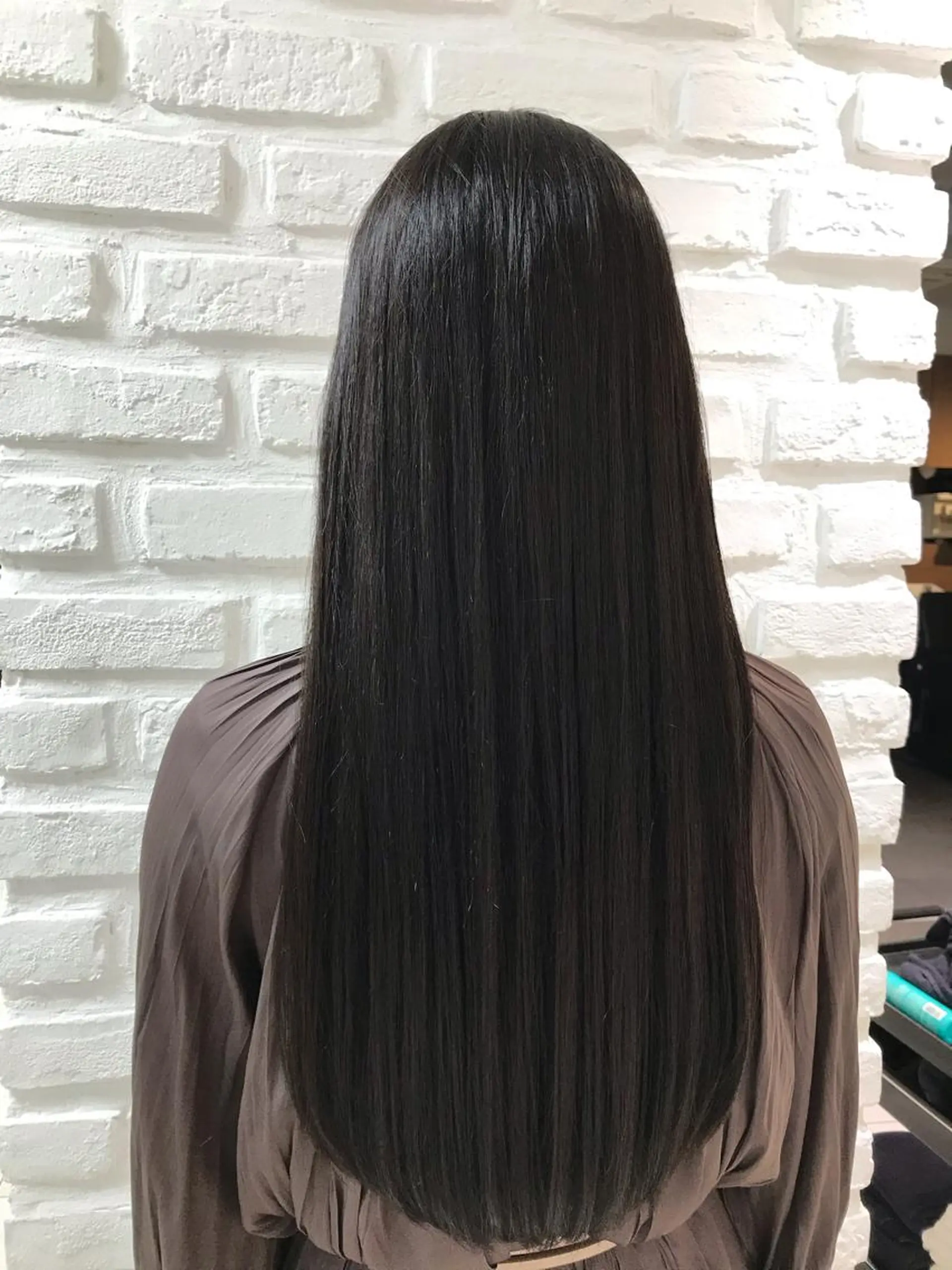 ロング パーマ ロング 縮毛矯正 ストレートパーマ 【暖色カラー特化】 中山由梨のヘアスタイル