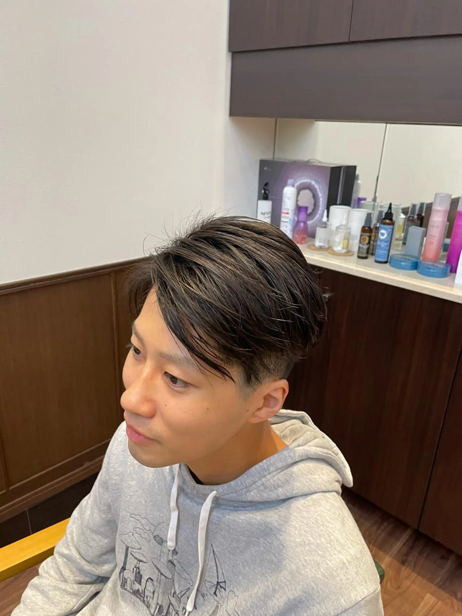 メンズ ツーブロック 長屋 裕也のヘアスタイル