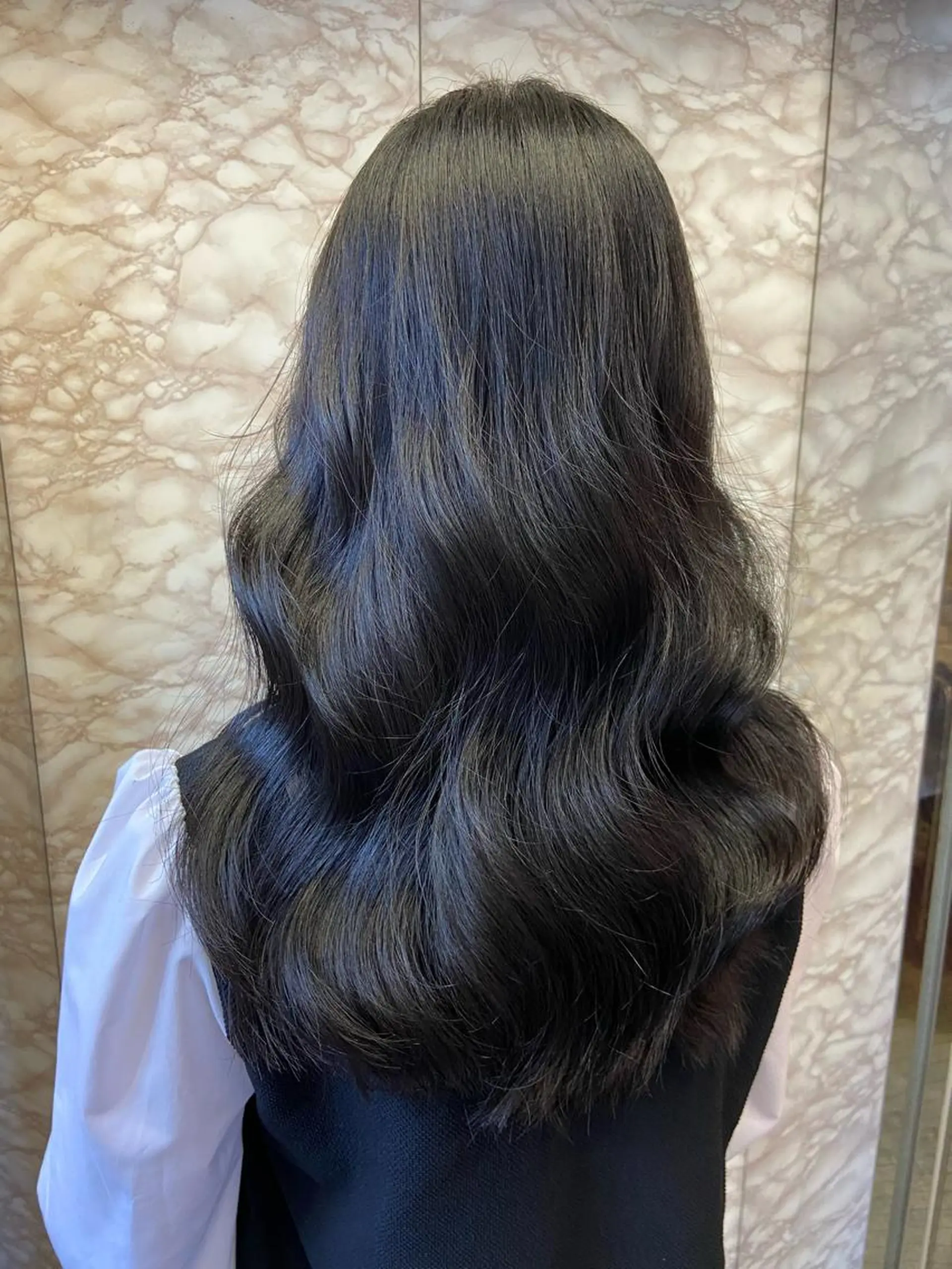 ロング カラー 地毛風艶カラー🌿 喜多夏海のヘアスタイル