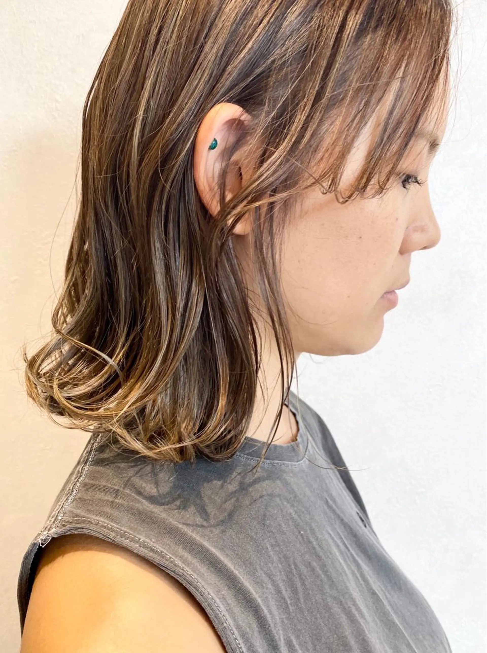 セミロング Strawberry所属・原田 志保のヘアスタイル